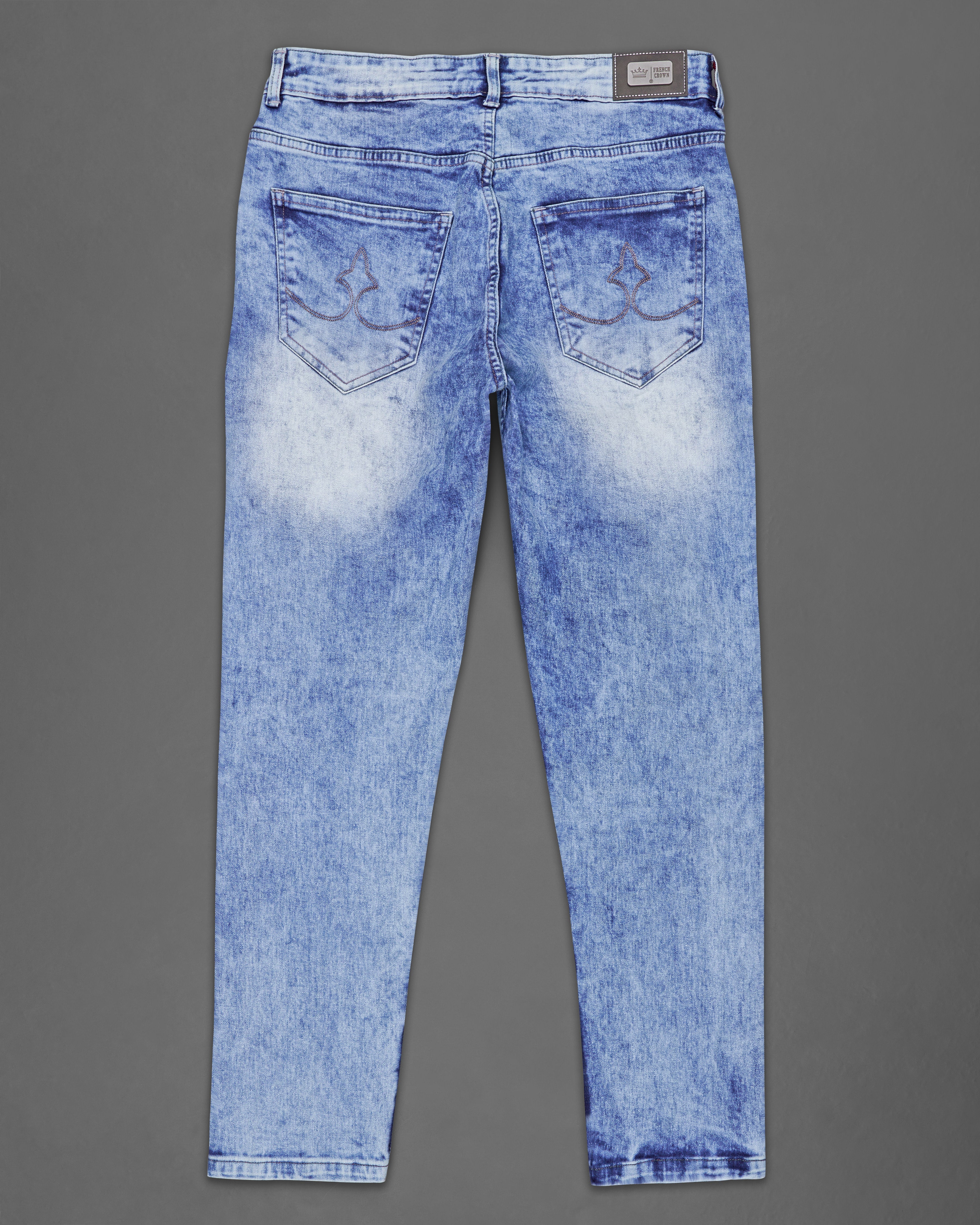 Regent Blue Stone Wash Stretchable Denim J178-32, J178-34, J178-36, J178-38, J178-40