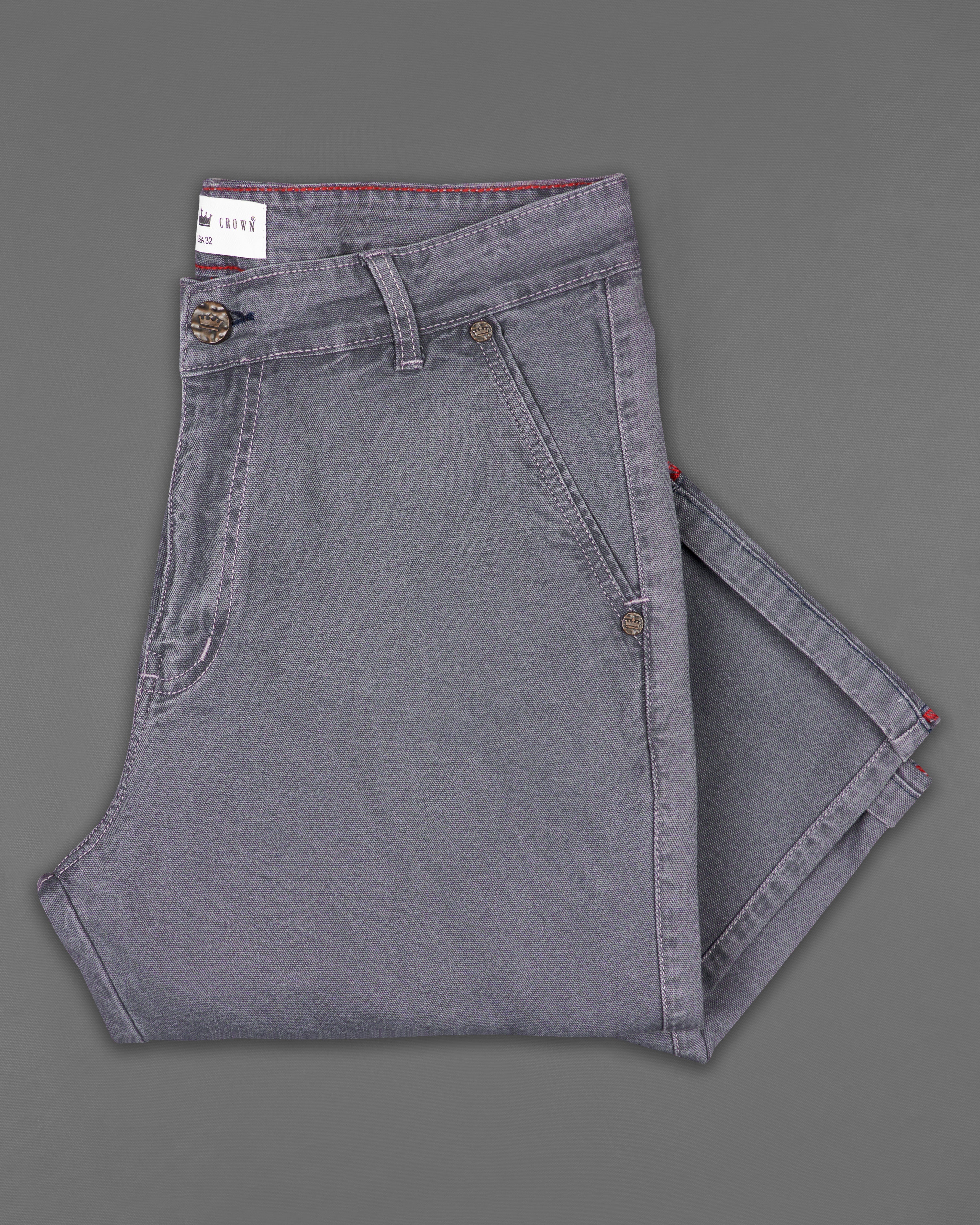 Shuttle Gray Rinse Wash Stretchable Cargo Denim J179-32, J179-34, J179-36, J179-38, J179-40