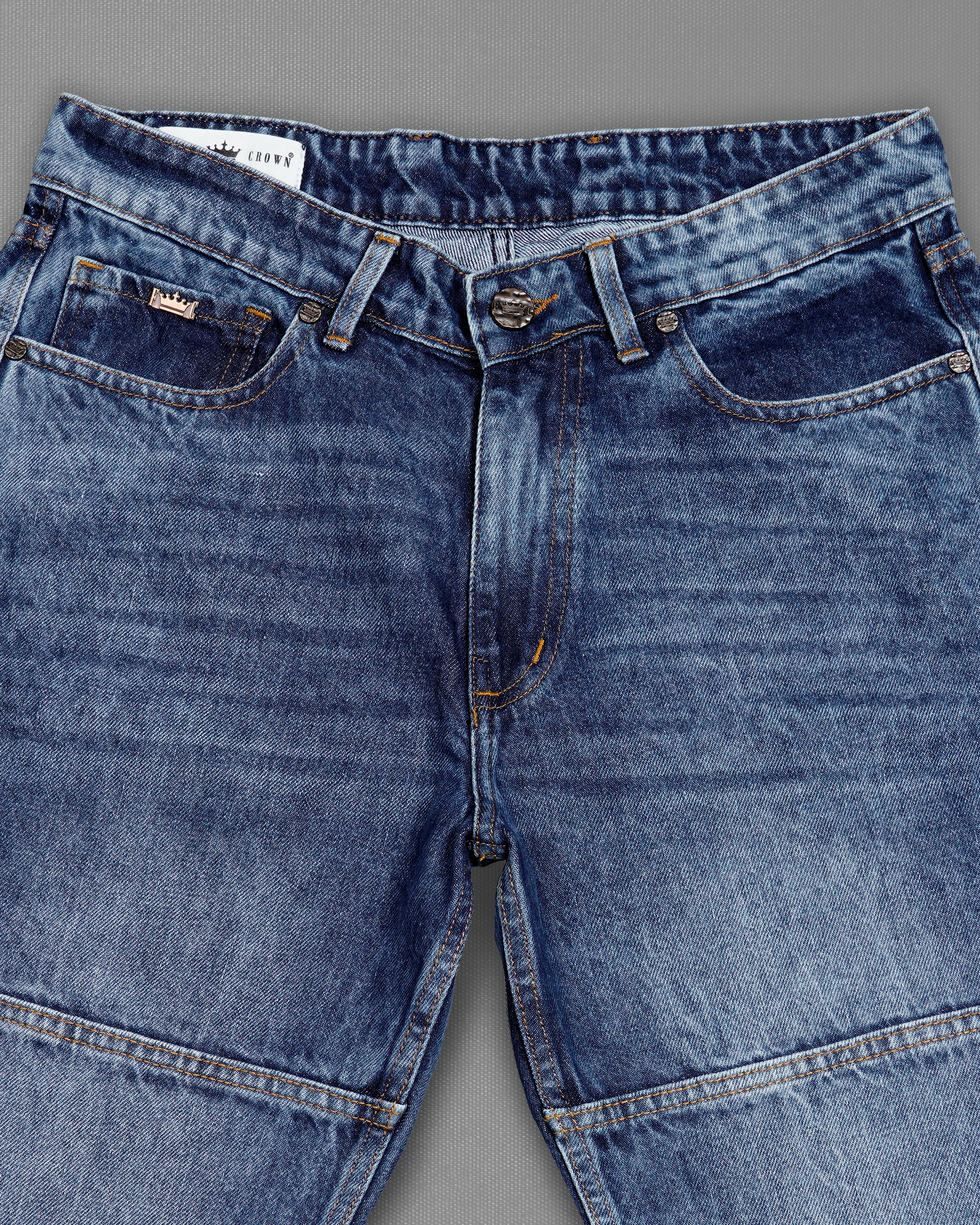 Rhino Blue Acid Wash Denim J198-30, J198-32, J198-34, J198-36, J198-38, J198-40