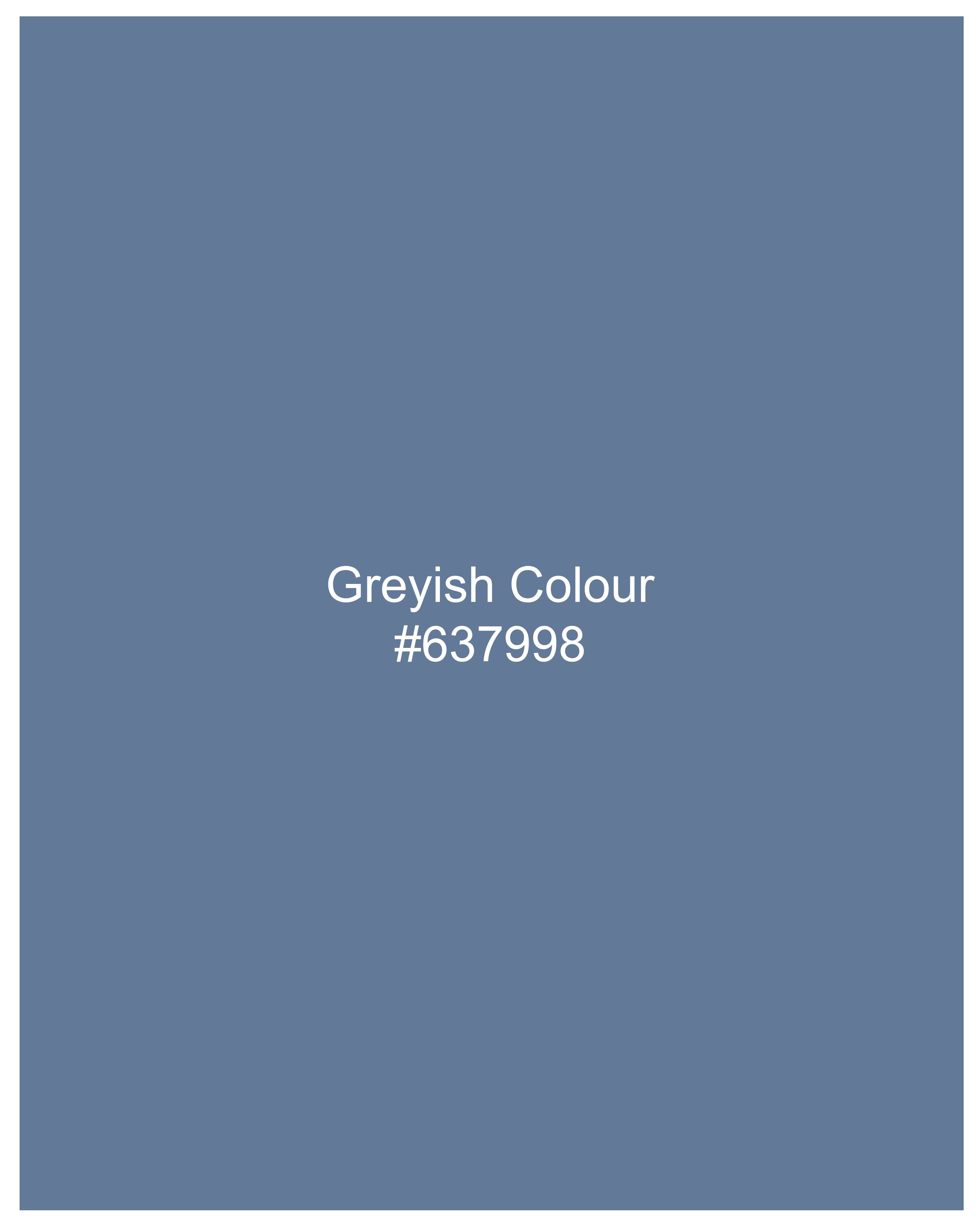 Greyish Blue Stone Wash Mildly Distressed Denim J201-30, J201-32, J201-34, J201-36, J201-38, J201-40