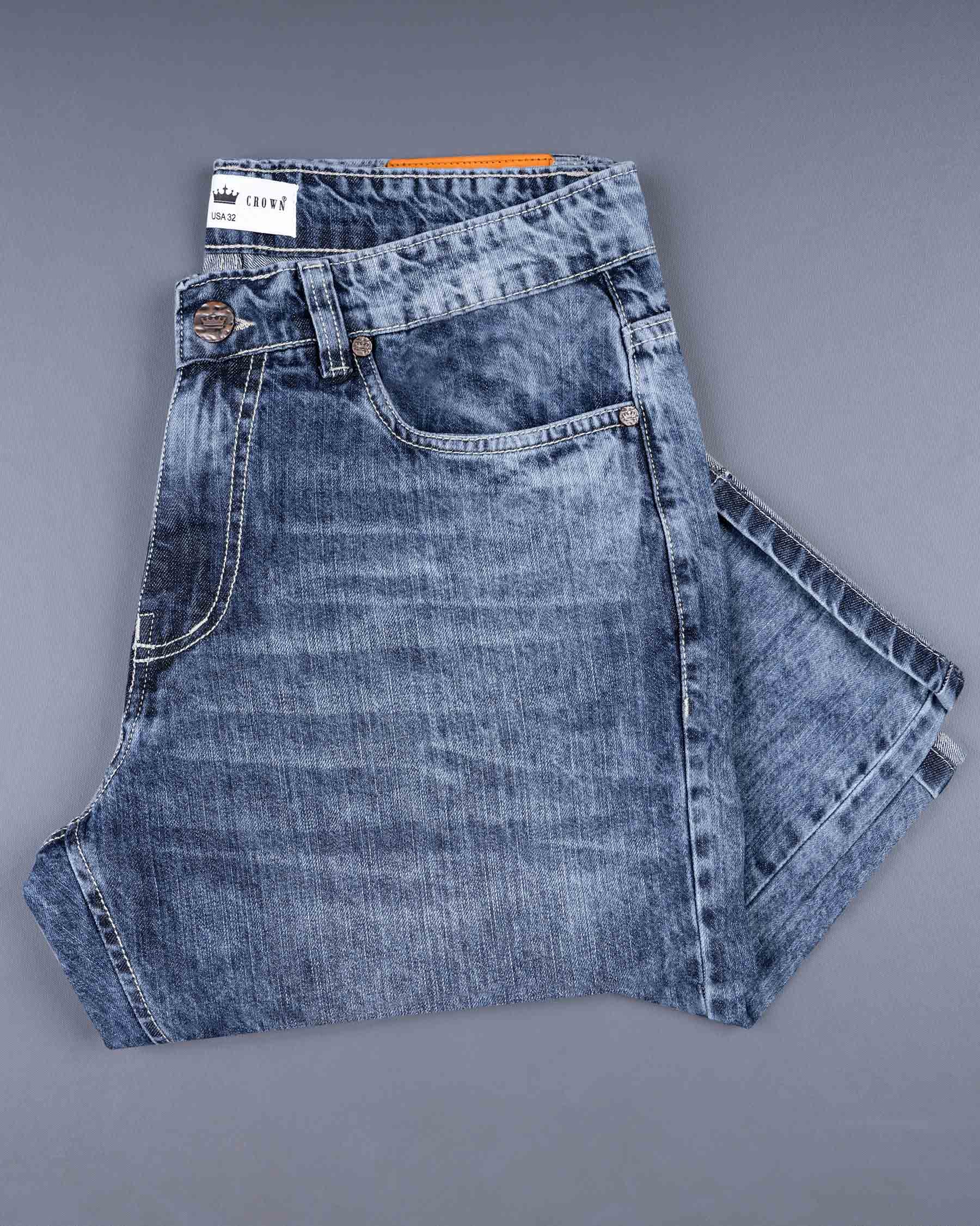 Wild Blue Yonder Acid Washed Comfort Fit Denim J107-32, J107-34, J107-36, J107-38, J107-40