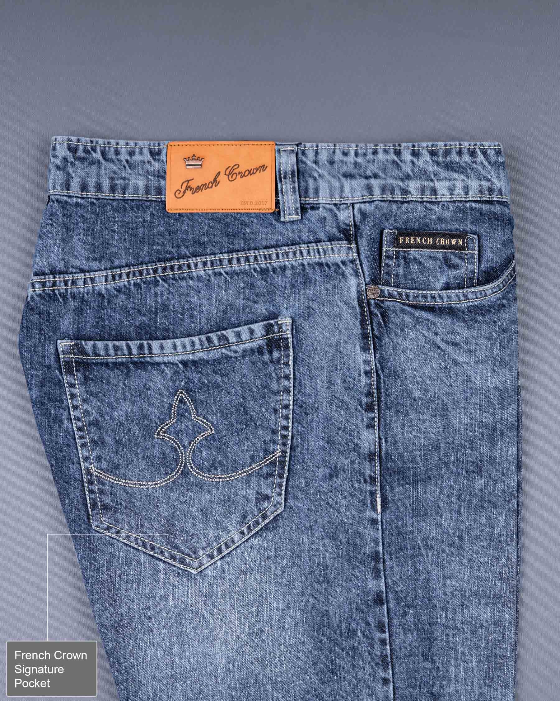 Wild Blue Yonder Acid Washed Comfort Fit Denim J107-32, J107-34, J107-36, J107-38, J107-40