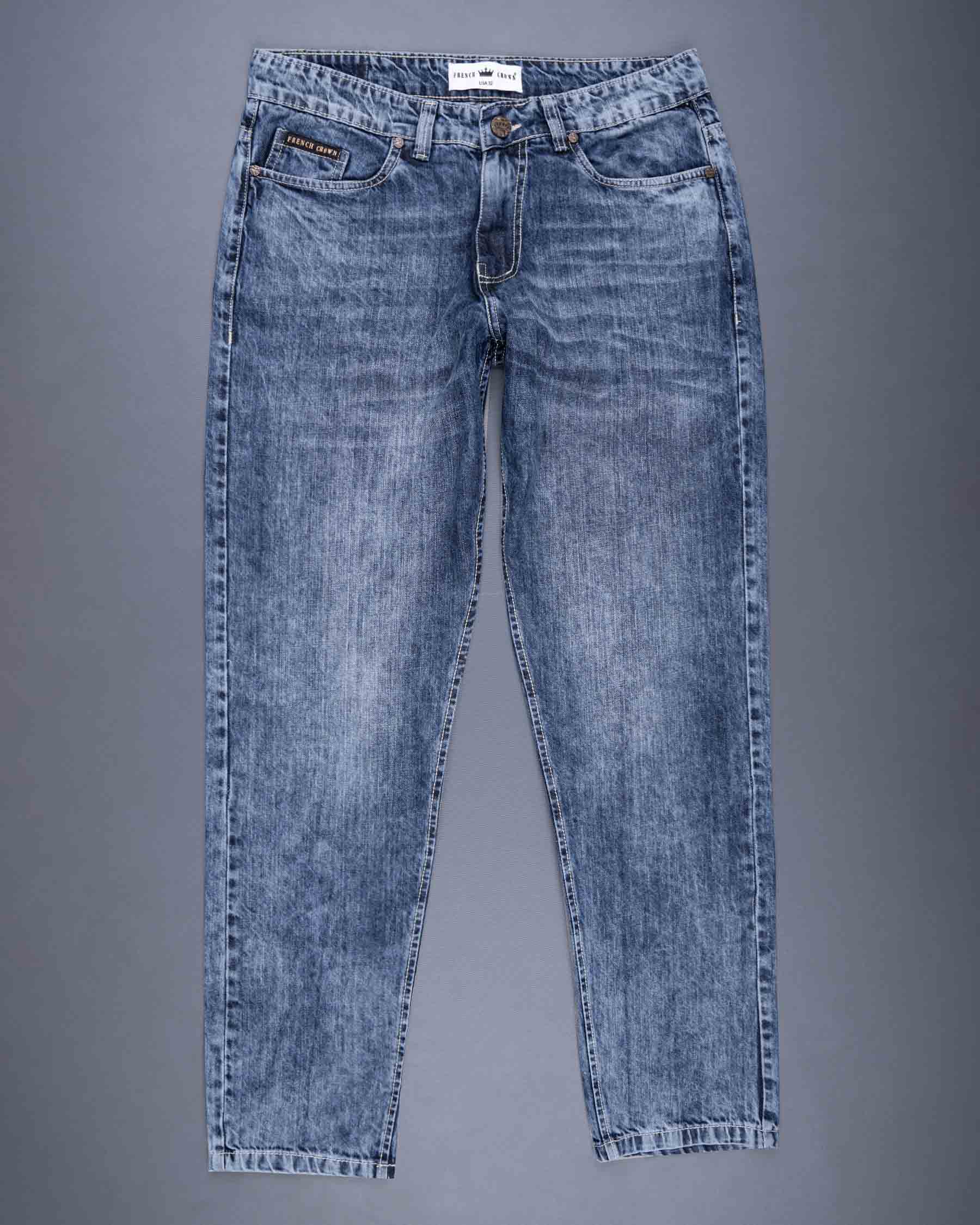 Wild Blue Yonder Acid Washed Comfort Fit Denim J107-32, J107-34, J107-36, J107-38, J107-40