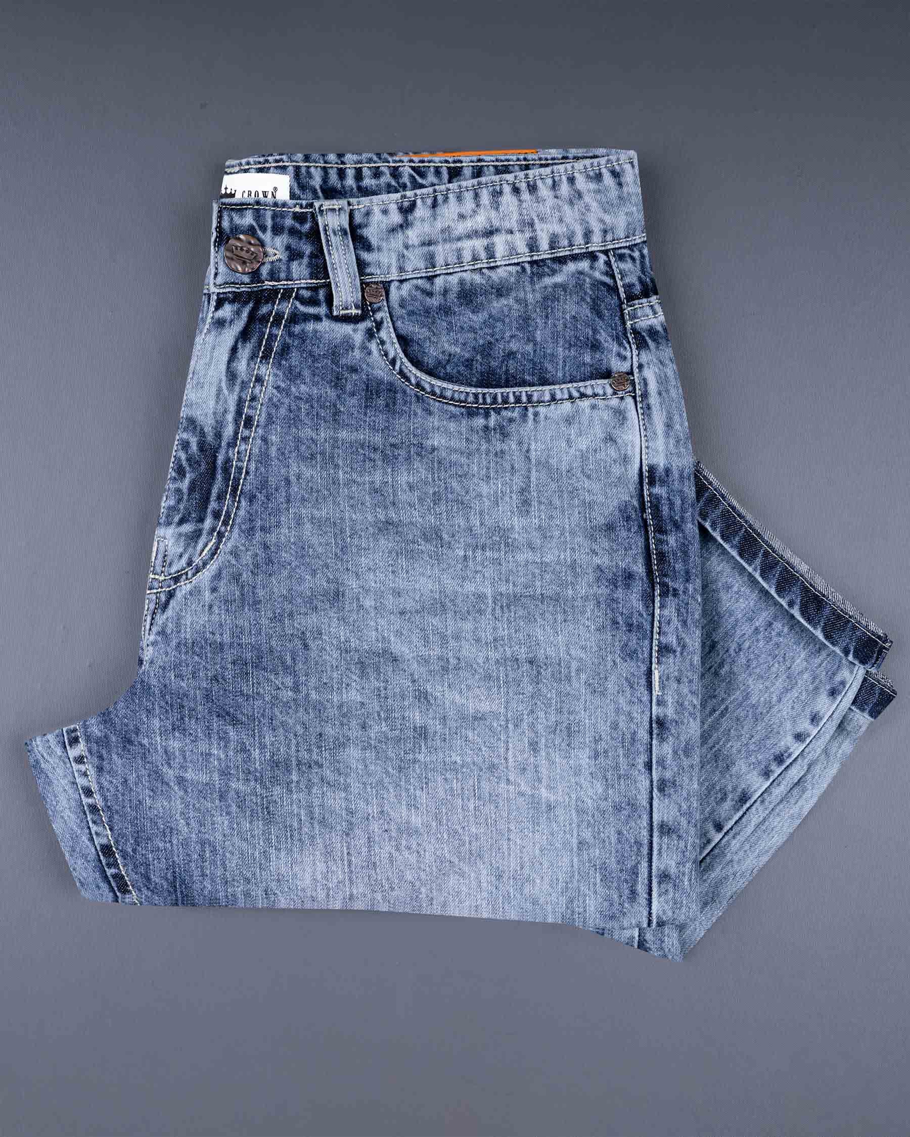 Spun Pearl Acid Washed Comfort Fit Denim J109-32, J109-34, J109-36, J109-38, J109-40