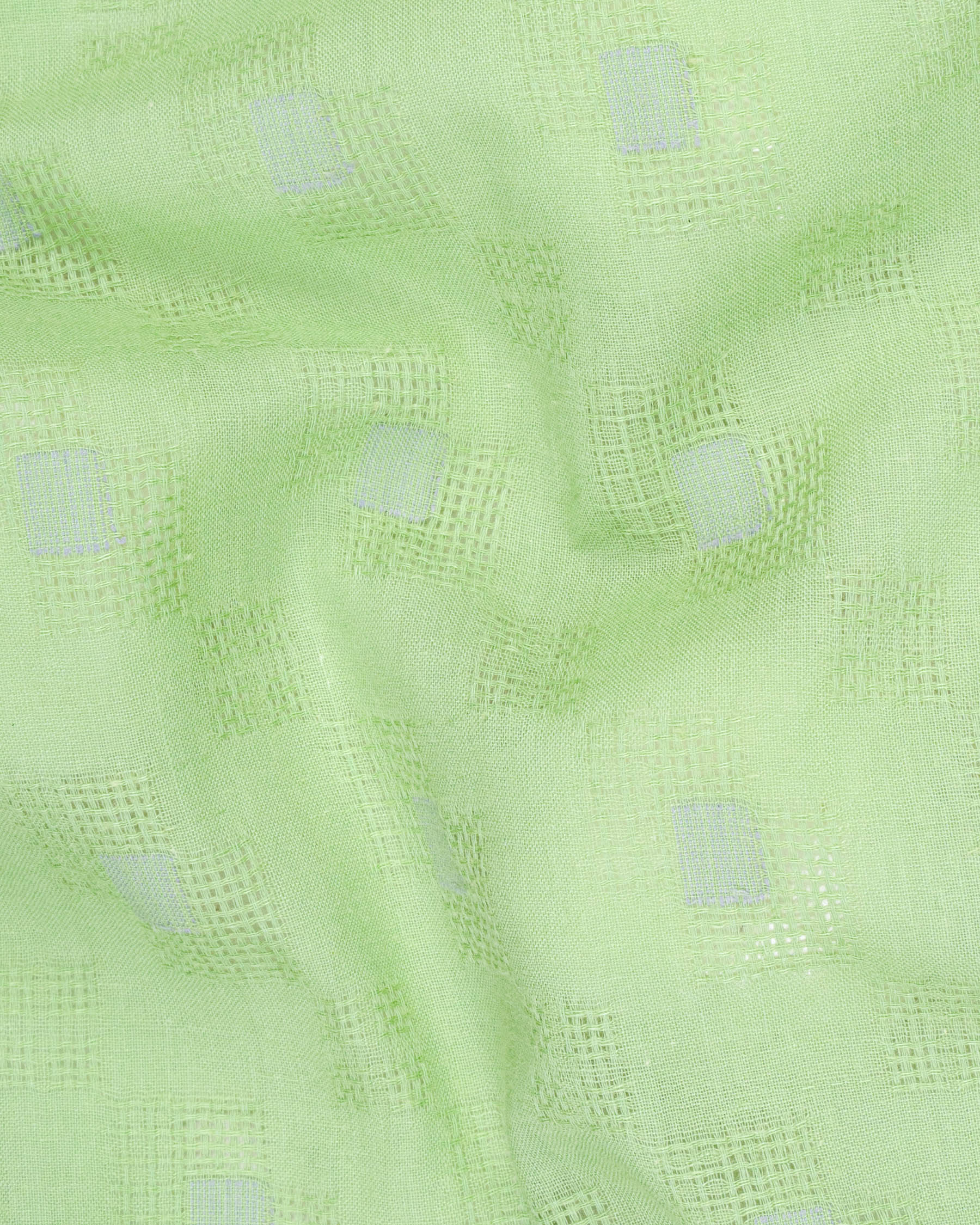 Pixie Green Geometric Dobby Textured Premium Giza Cotton Kurta KT001-39, KT001-40, KT001-42, KT001-44, KT001-46