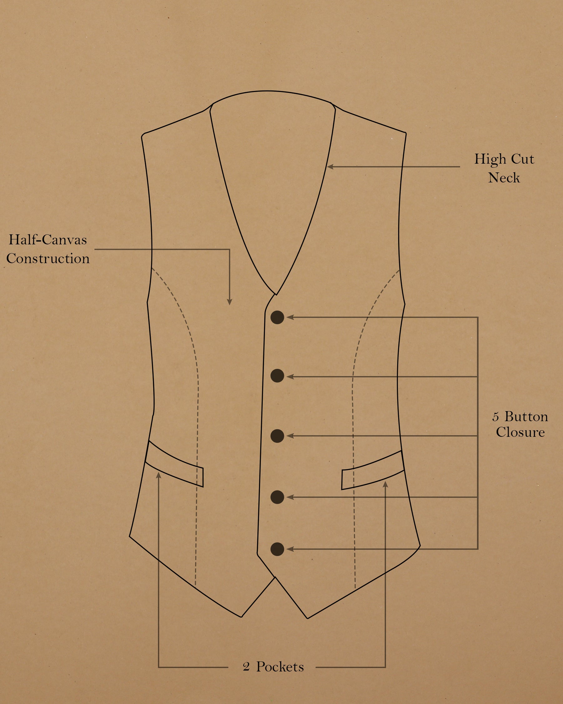 Trout Grey Windowpane Pure Wool Double Breasted Suit