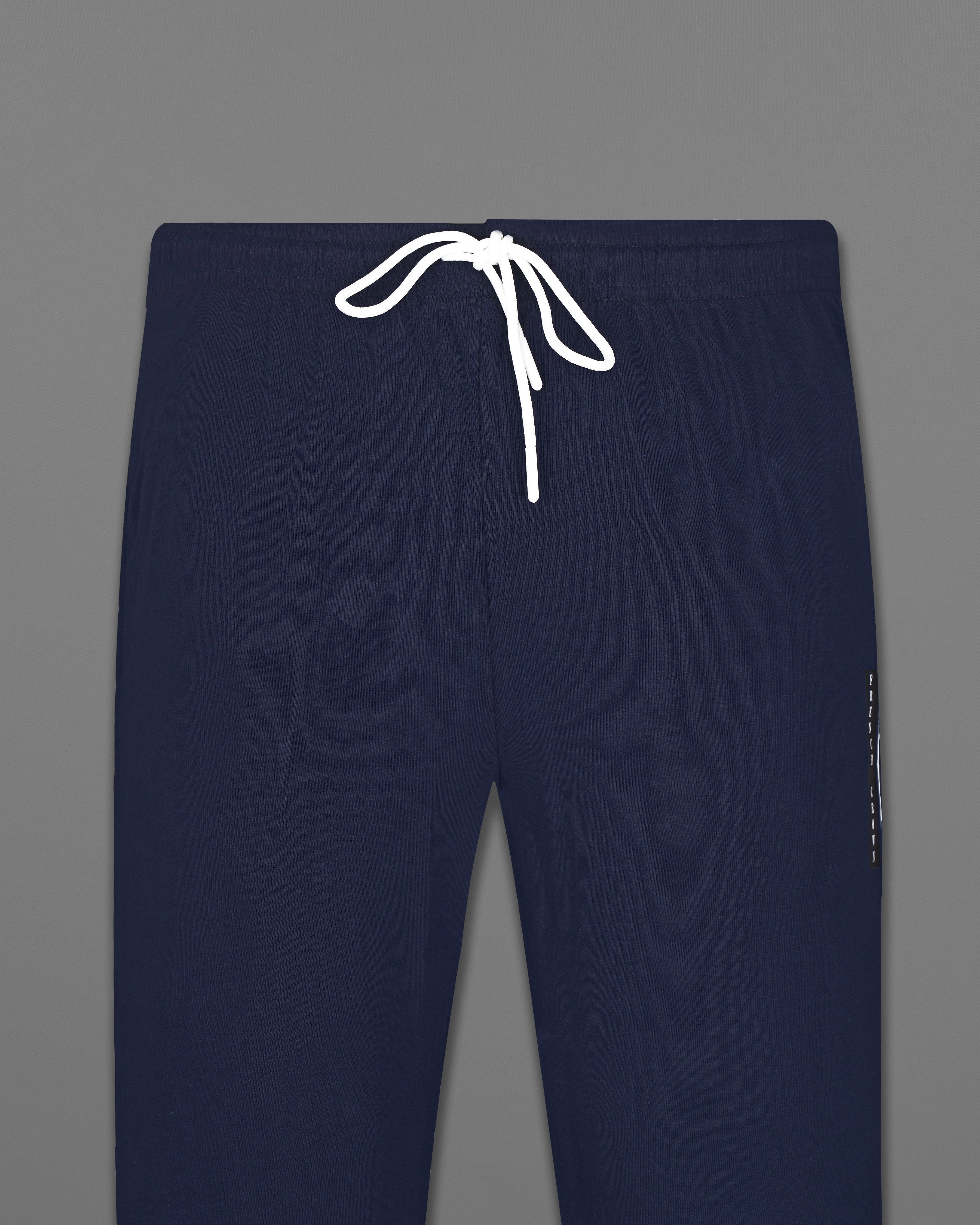 Ebony Navy Blue Premium Cotton Lounge Pants LP186-28, LP186-30, LP186-32, LP186-34, LP186-36, LP186-38, LP186-40, LP186-42, LP186-44