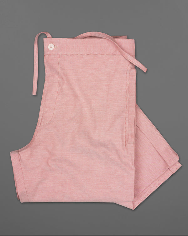 Petite Orchid Peach Oxford Lounge Pants LP196-28, LP196-30, LP196-32, LP196-34, LP196-36, LP196-38, LP196-40, LP196-42, LP196-44