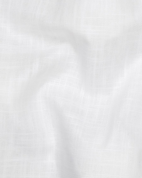 Two White Premium Linen Lounge Pants LP079-28, LP079-30, LP079-32, LP079-34, LP079-36, LP079-38, LP079-40, LP079-42, LP079-44