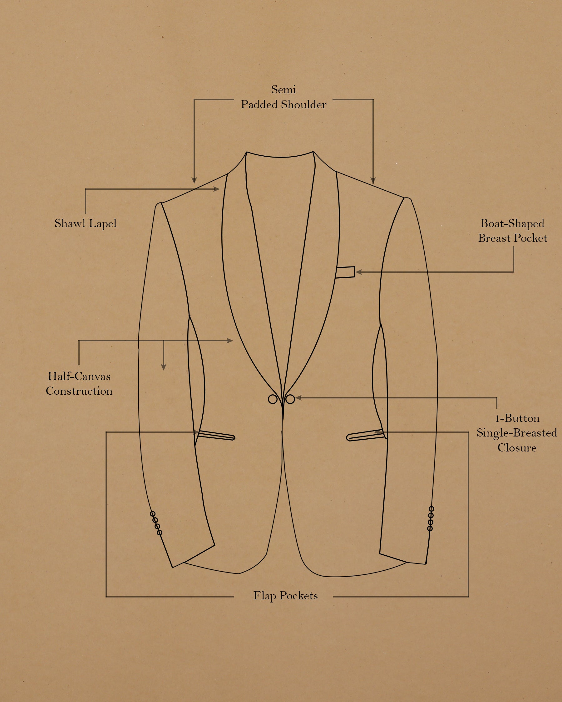 Navy Velvet Designer Tuxedo Suit