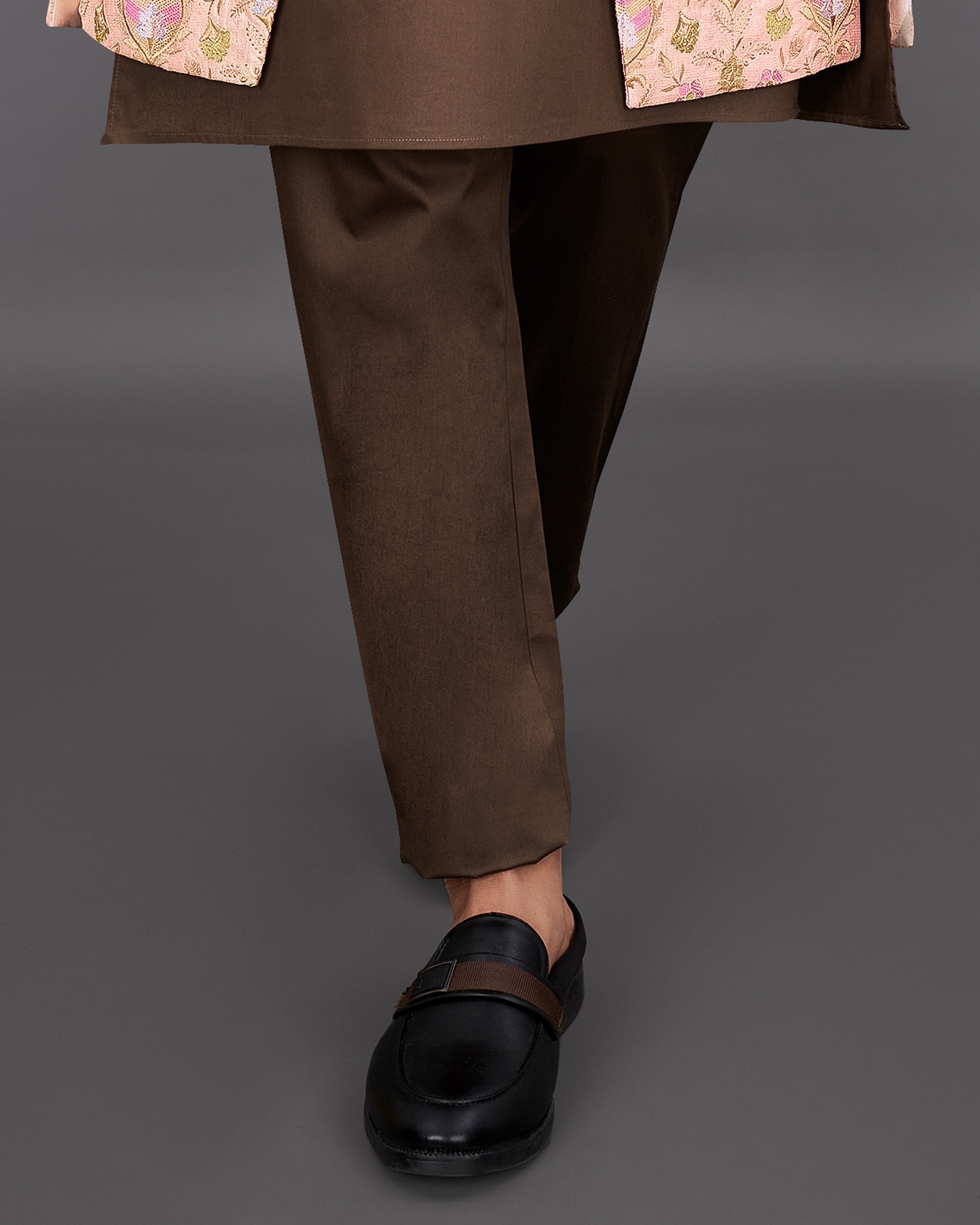 Dark Brown Pants F-6310