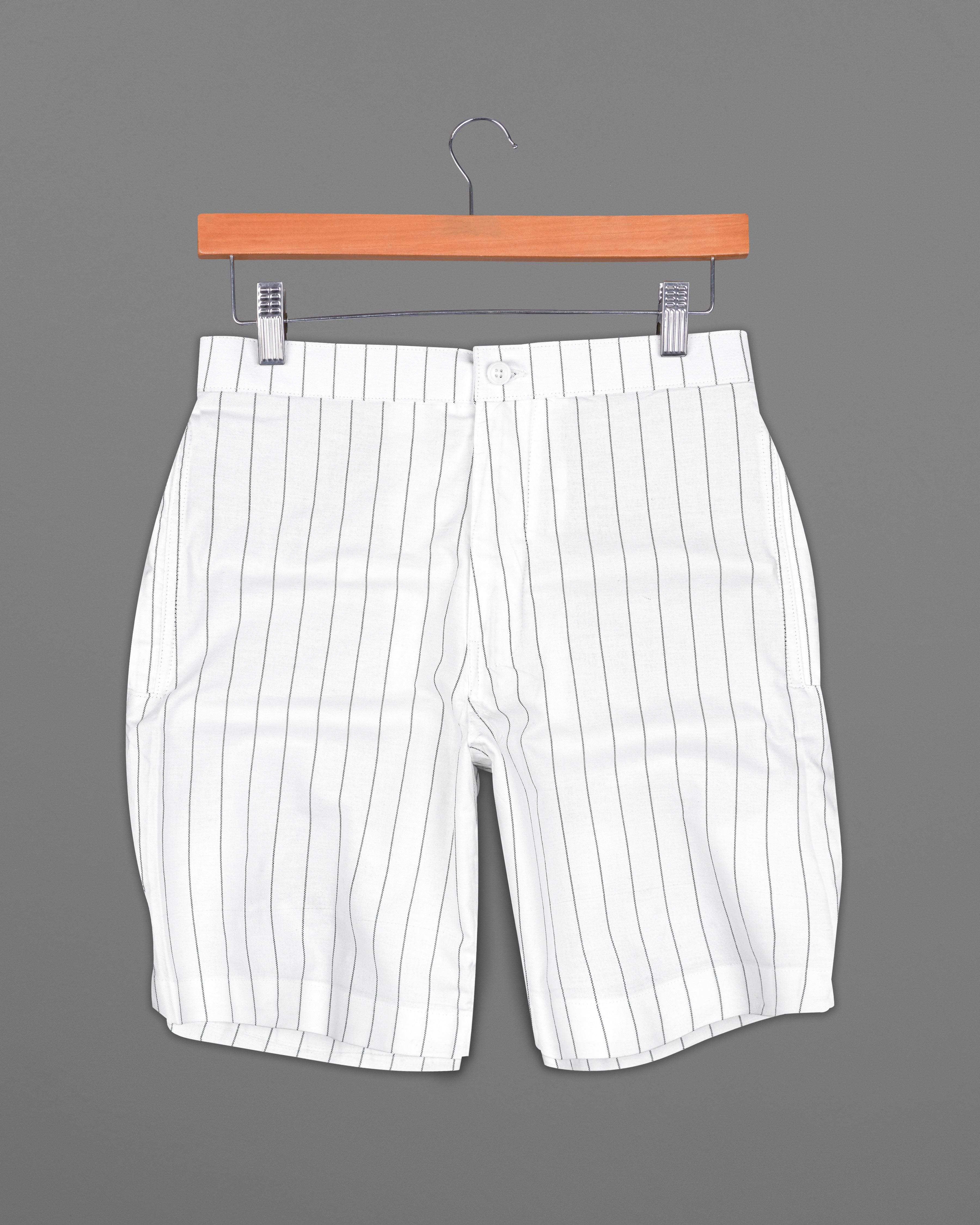 Bright White Striped Royal Oxford Shorts SR209-28, SR209-30, SR209-32, SR209-34, SR209-36, SR209-38, SR209-40, SR209-42, SR209-44