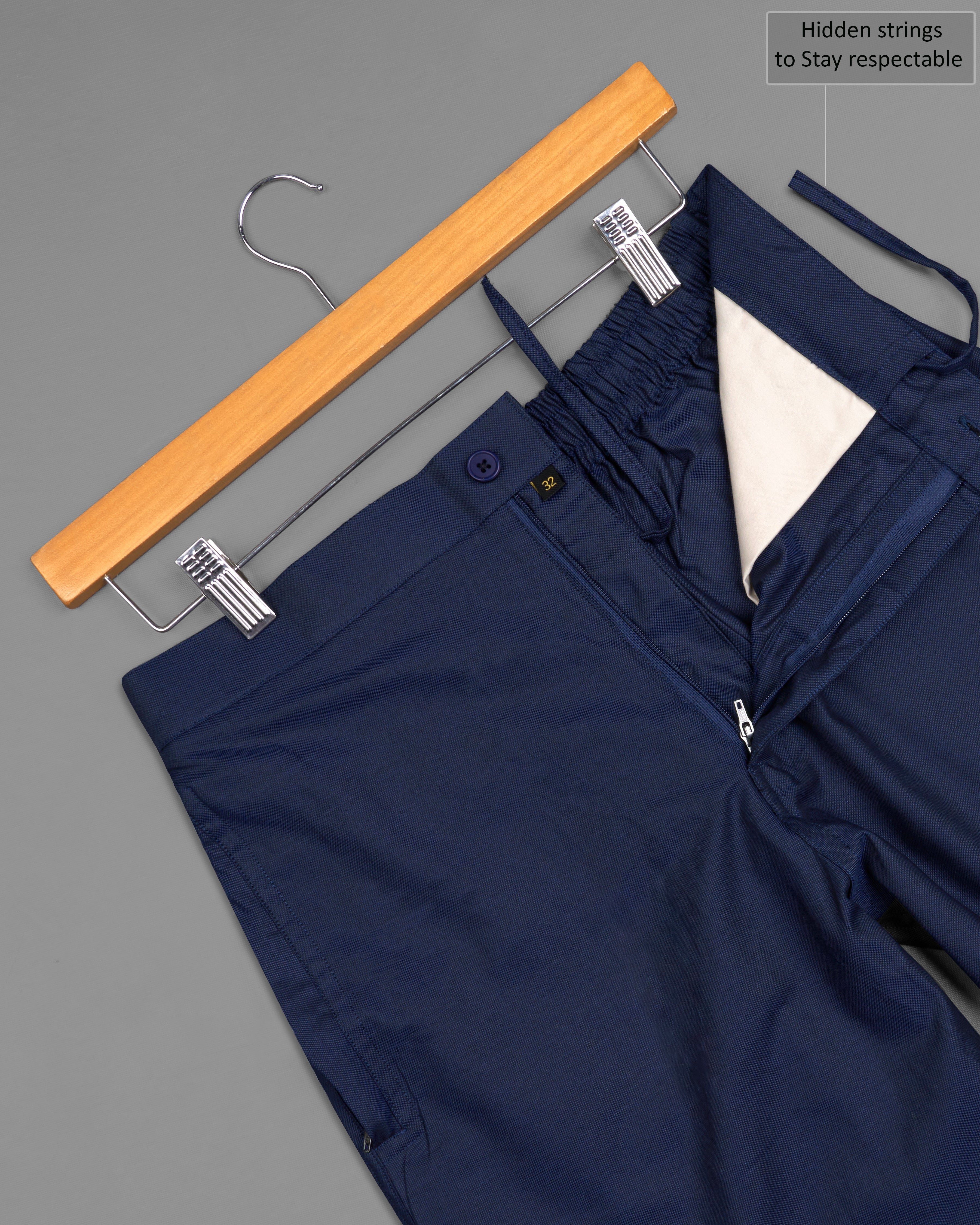 Ebony Clay Blue Royal Oxford Shorts SR255-28, SR255-30, SR255-32, SR255-34, SR255-36, SR255-38, SR255-40, SR255-42, SR255-44