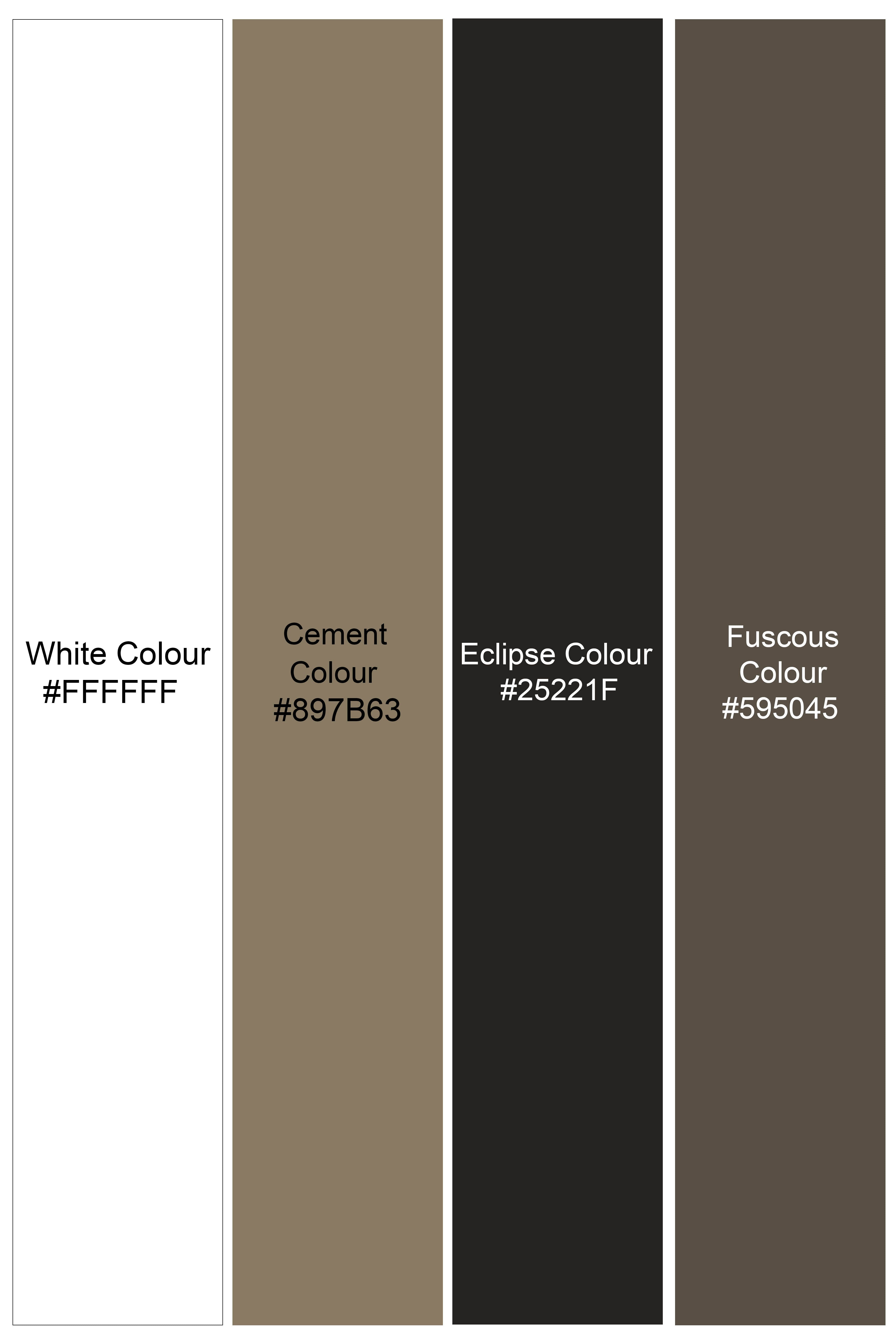 Bright White with Cement Brown and Eclipse Black Camouflage Cargo Shorts SR275-28, SR275-30, SR275-32, SR275-34, SR275-36, SR275-38, SR275-40, SR275-42, SR275-44