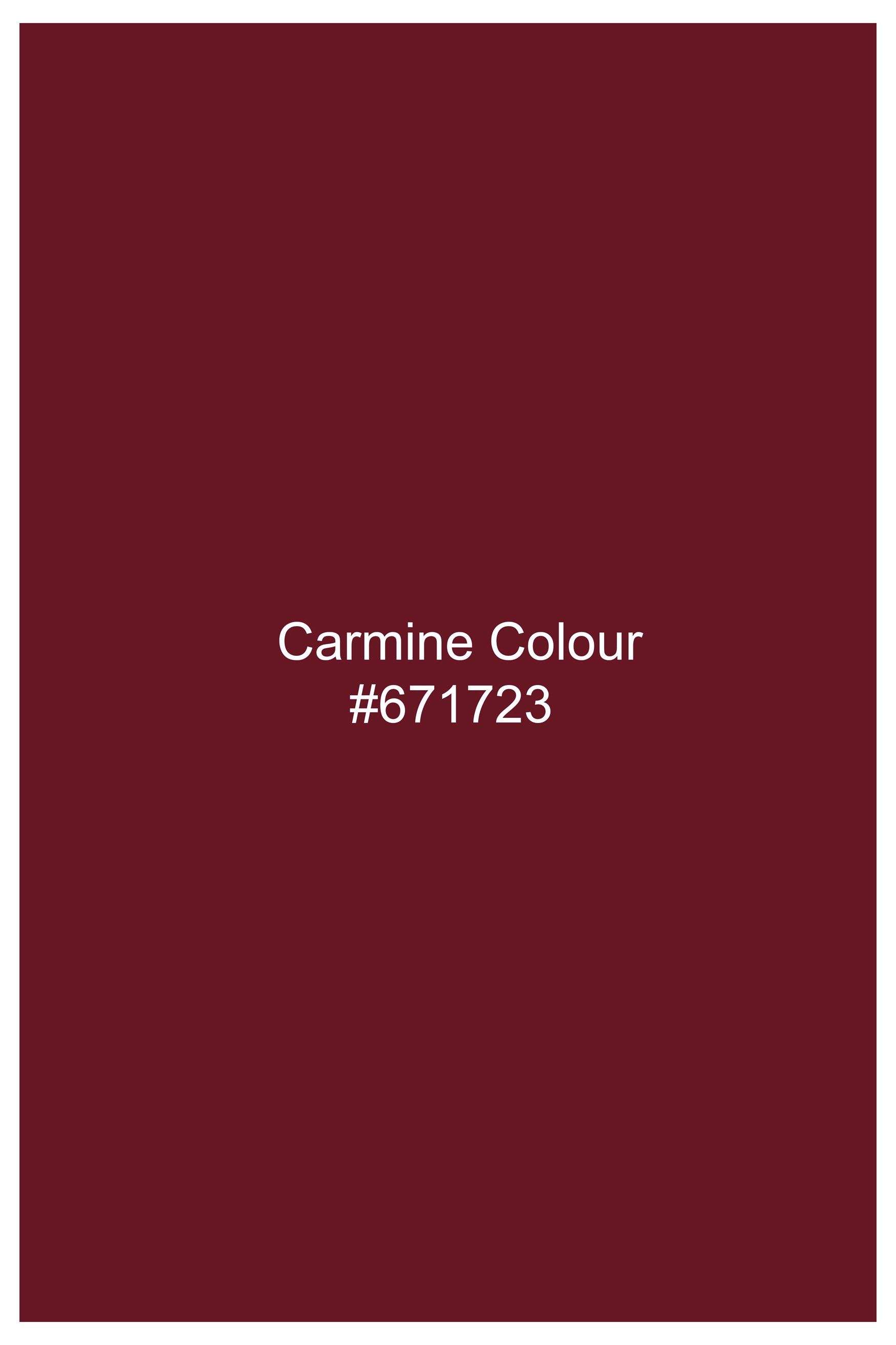 Carmine Maroon Dobby Textured Giza Cotton Shorts SR384-28, SR384-30, SR384-32, SR384-34, SR384-36, SR384-38, SR384-40, SR384-42, SR384-44