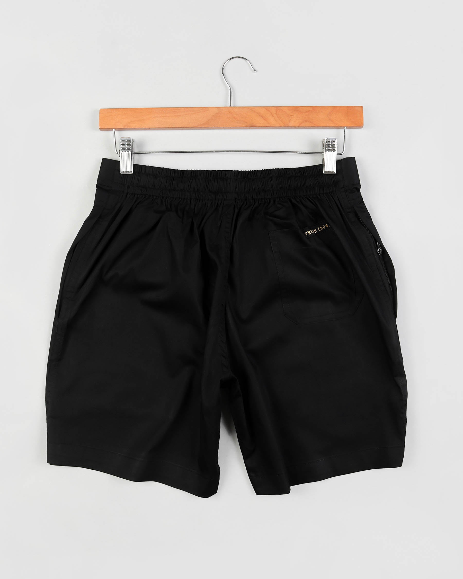 Jade Black Premium Linen and Premium Cotton Shorts SR10-28, SR10-30, SR10-32, SR10-34, SR10-36, SR10-38, SR10-40, SR10-42, SR10-44