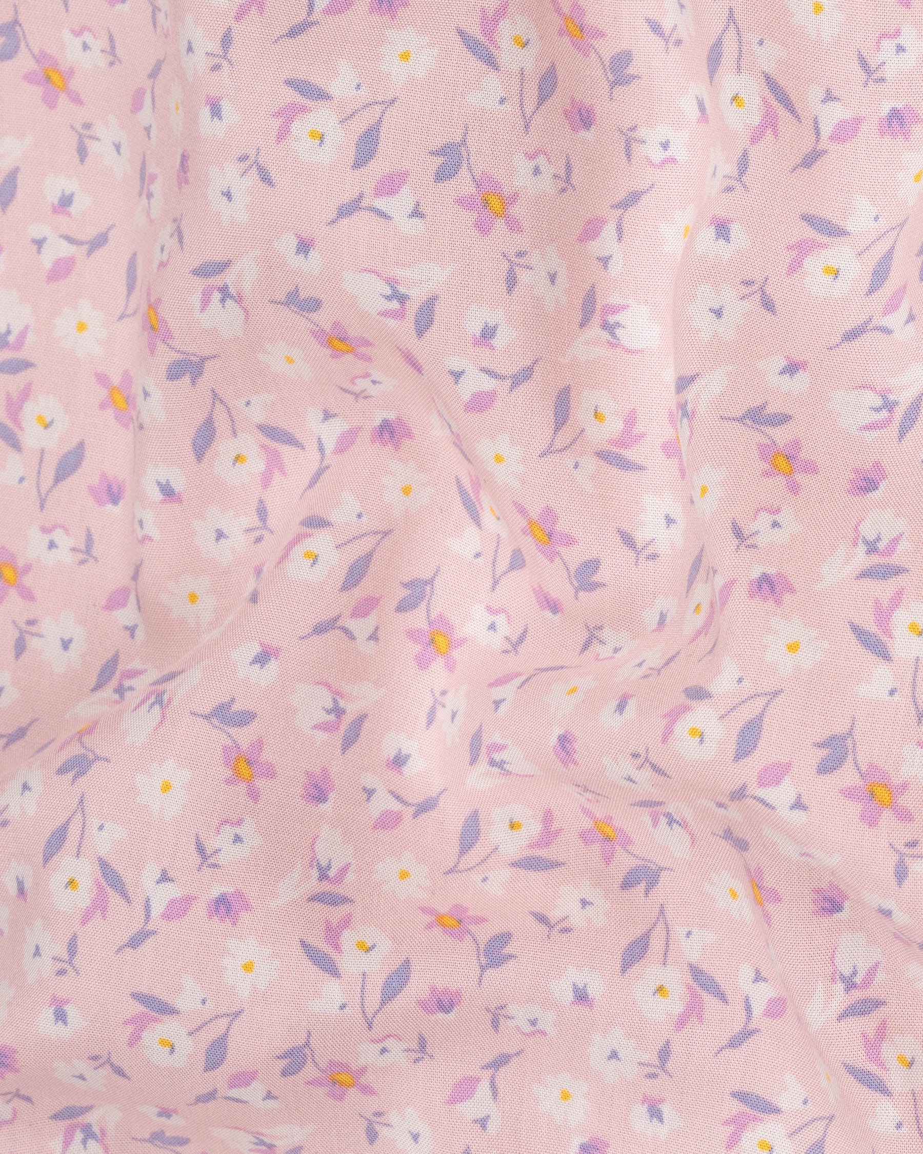 Oyster Pink Floral Printed Premium Tencel Shorts SR121-28, SR121-30, SR121-32, SR121-34, SR121-36, SR121-38, SR121-40, SR121-42, SR121-44