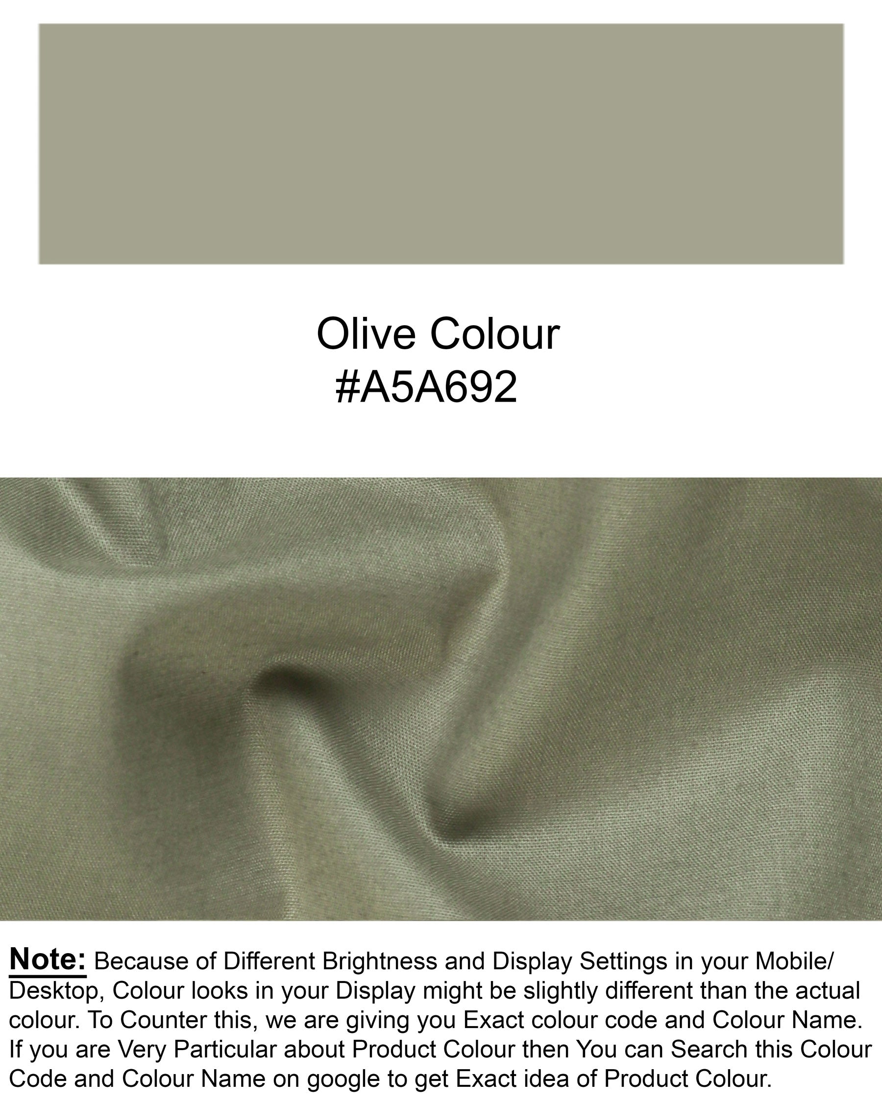 Gray Olive Premium Cotton Shorts SR78-34, SR78-44, SR78-32, SR78-30, SR78-36, SR78-38, SR78-40, SR78-42, SR78-28