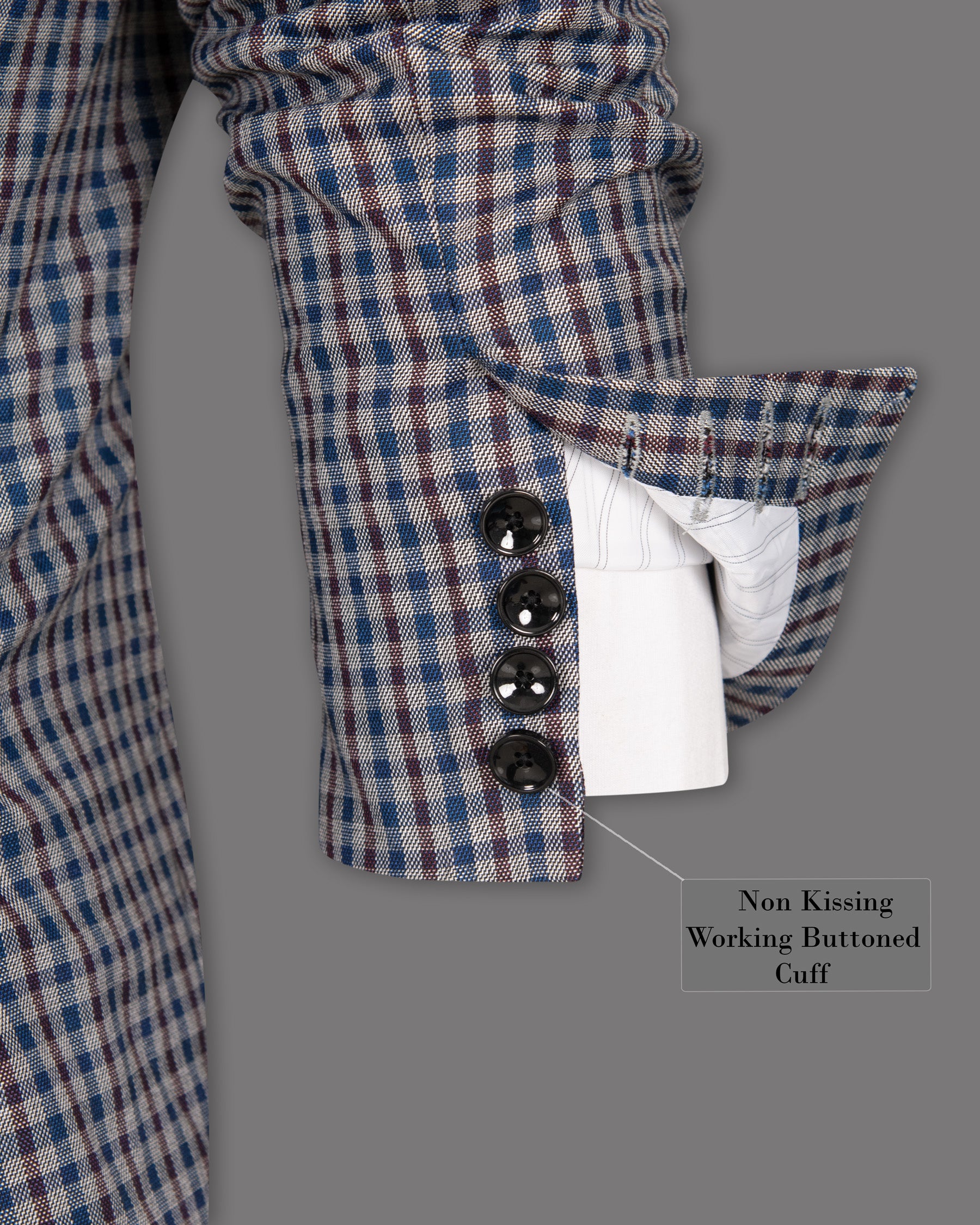 Brown with STue Gingham wool rich Suit ST1278-SB-PP-38, ST1278-SB-PP-40, ST1278-SB-PP-42, ST1278-SB-PP-44, ST1278-SB-PP-36, ST1278-SB-PP-56, ST1278-SB-PP-46, ST1278-SB-PP-48, ST1278-SB-PP-50, ST1278-SB-PP-52, ST1278-SB-PP-54, ST1278-SB-PP-58, ST1278-SB-PP-60