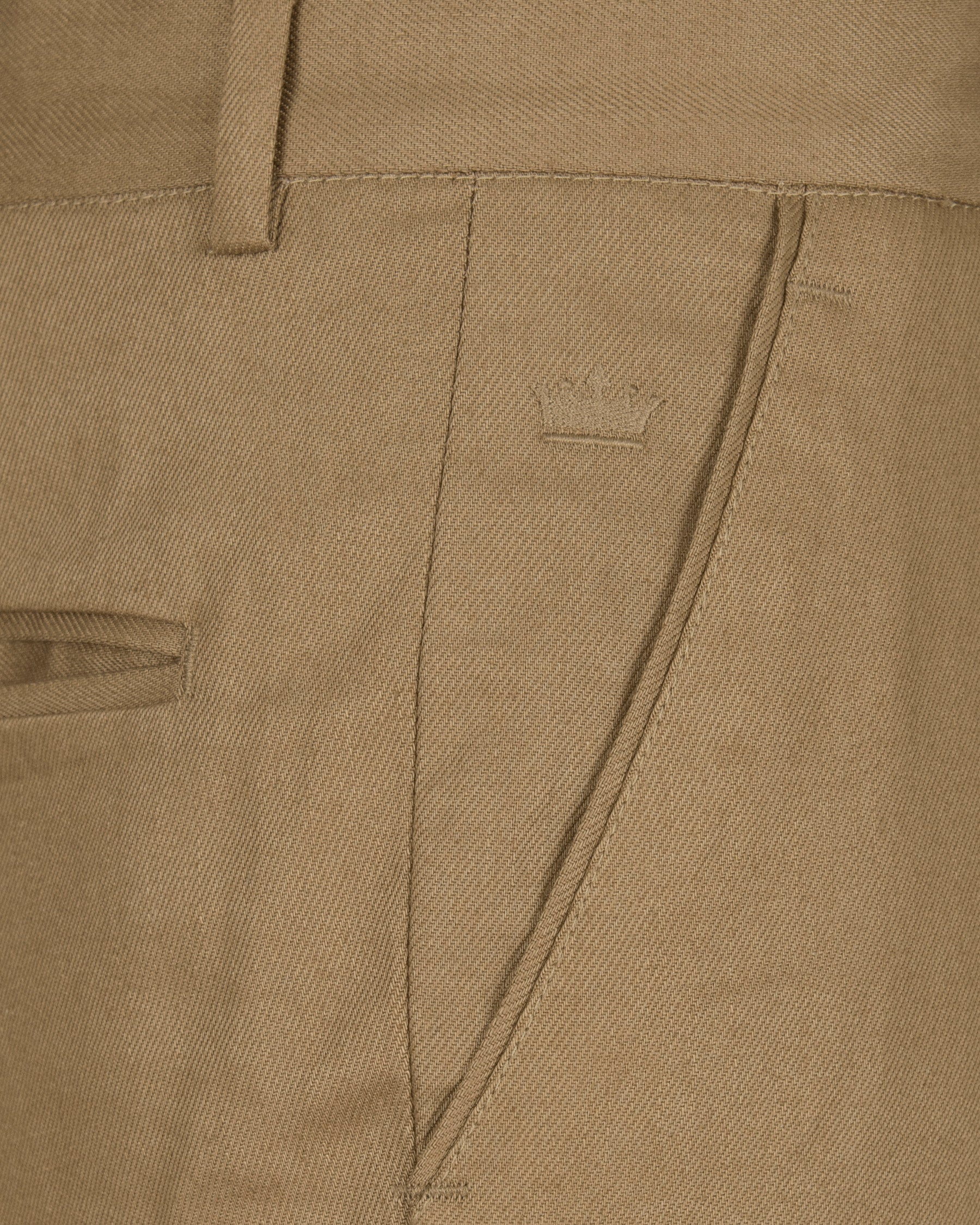 Barley Corn Brown DouSTe Breasted Premium Cotton Suit ST1287-DB-36, ST1287-DB-38, ST1287-DB-40, ST1287-DB-42, ST1287-DB-44, ST1287-DB-46, ST1287-DB-48, ST1287-DB-50, ST1287-DB-52, ST1287-DB-54, ST1287-DB-56, ST1287-DB-58, ST1287-DB-60