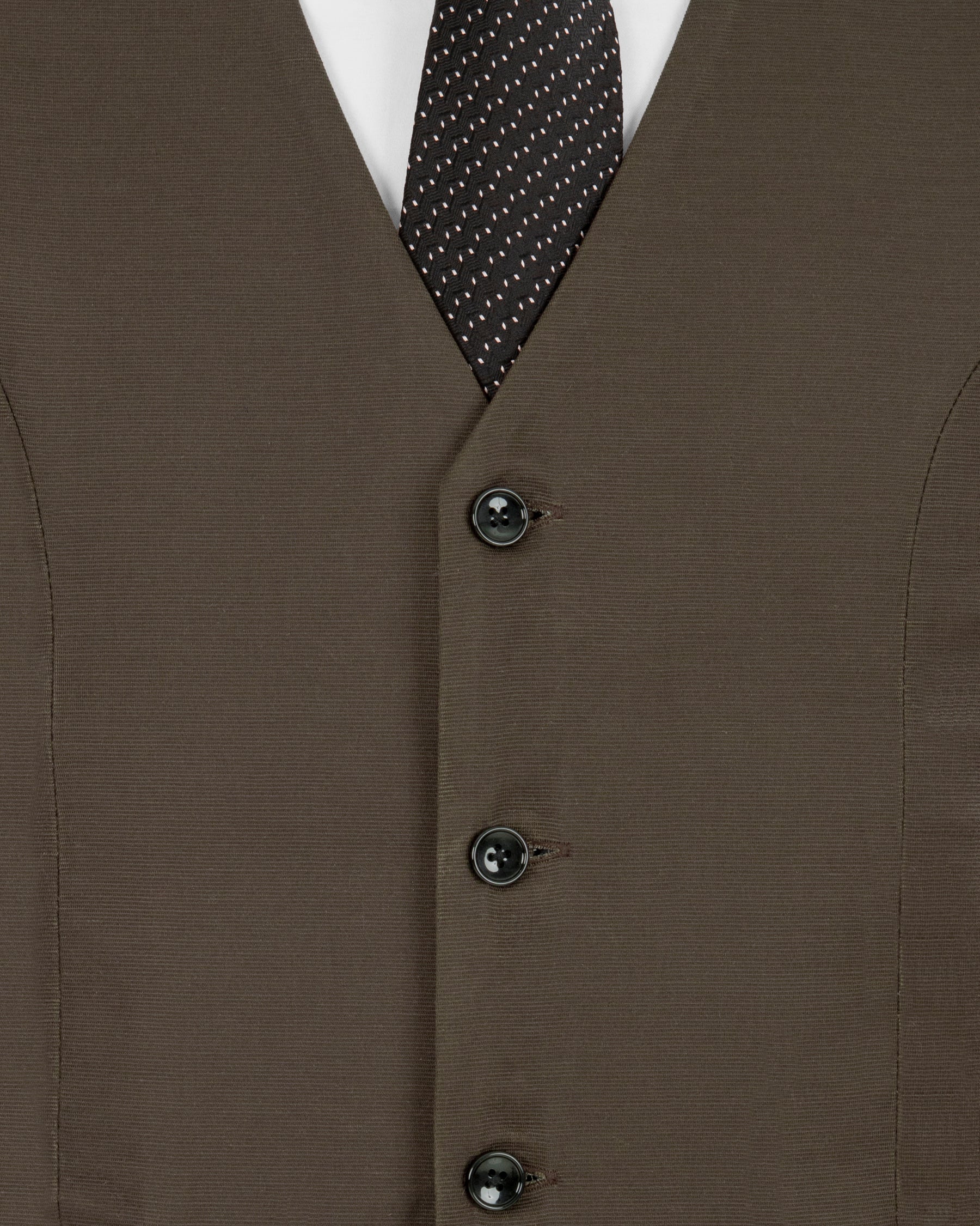 Emperor Brown Premium Cotton Suit