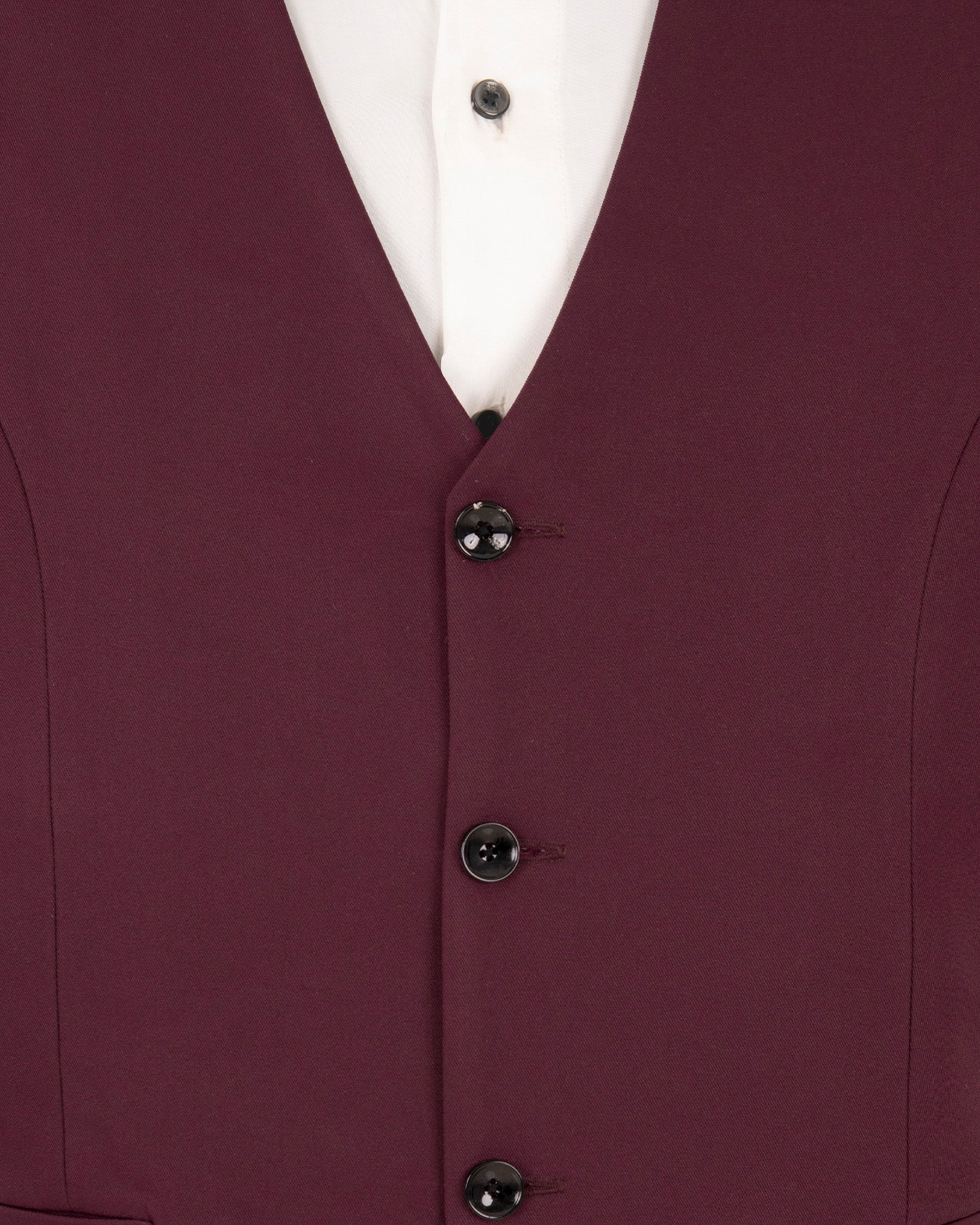 Wine Berry Woolrich Tuxedo Suit