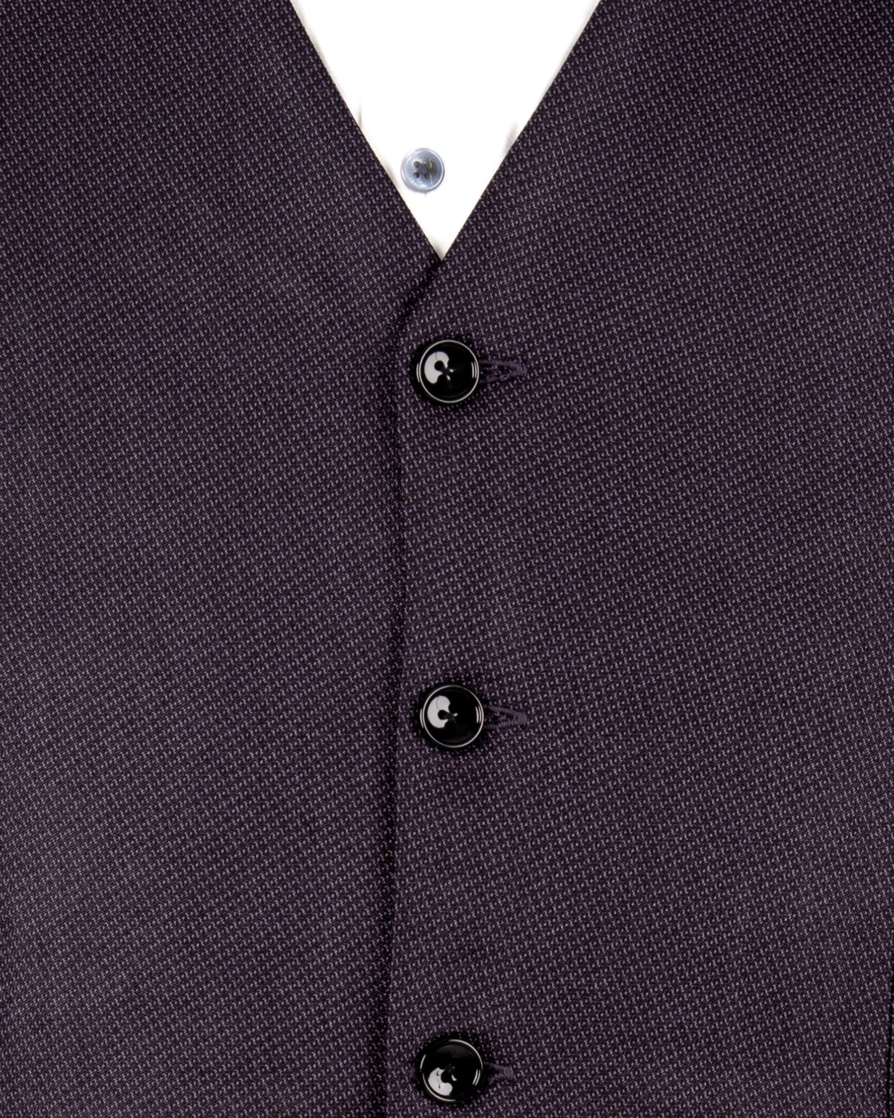 Martinique Violet Subtle Checked Woolrich Tuxedo Suit