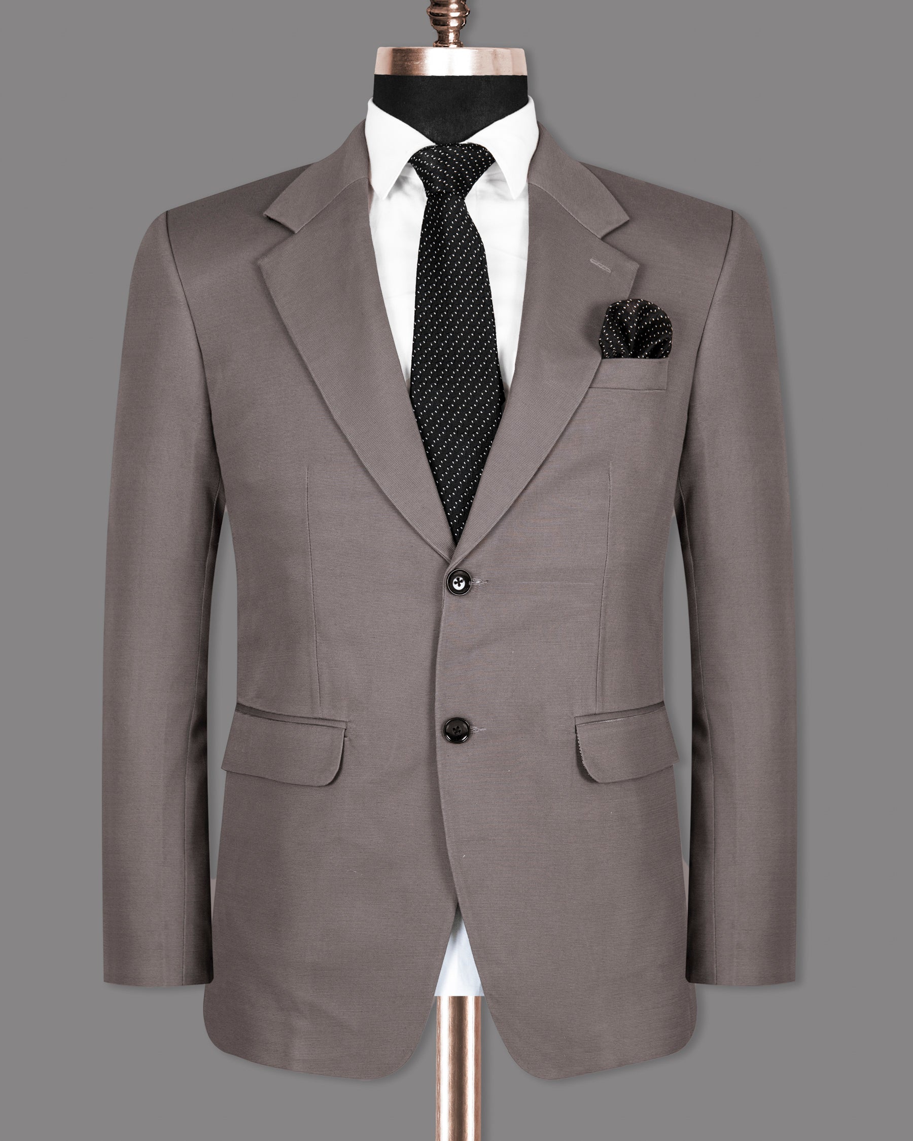 Friar Gray Premium Cotton Suit ST1279-SB-36, ST1279-SB-38, ST1279-SB-40, ST1279-SB-42, ST1279-SB-44, ST1279-SB-46, ST1279-SB-54, ST1279-SB-48, ST1279-SB-50, ST1279-SB-56, ST1279-SB-58, ST1279-SB-60, ST1279-SB-52