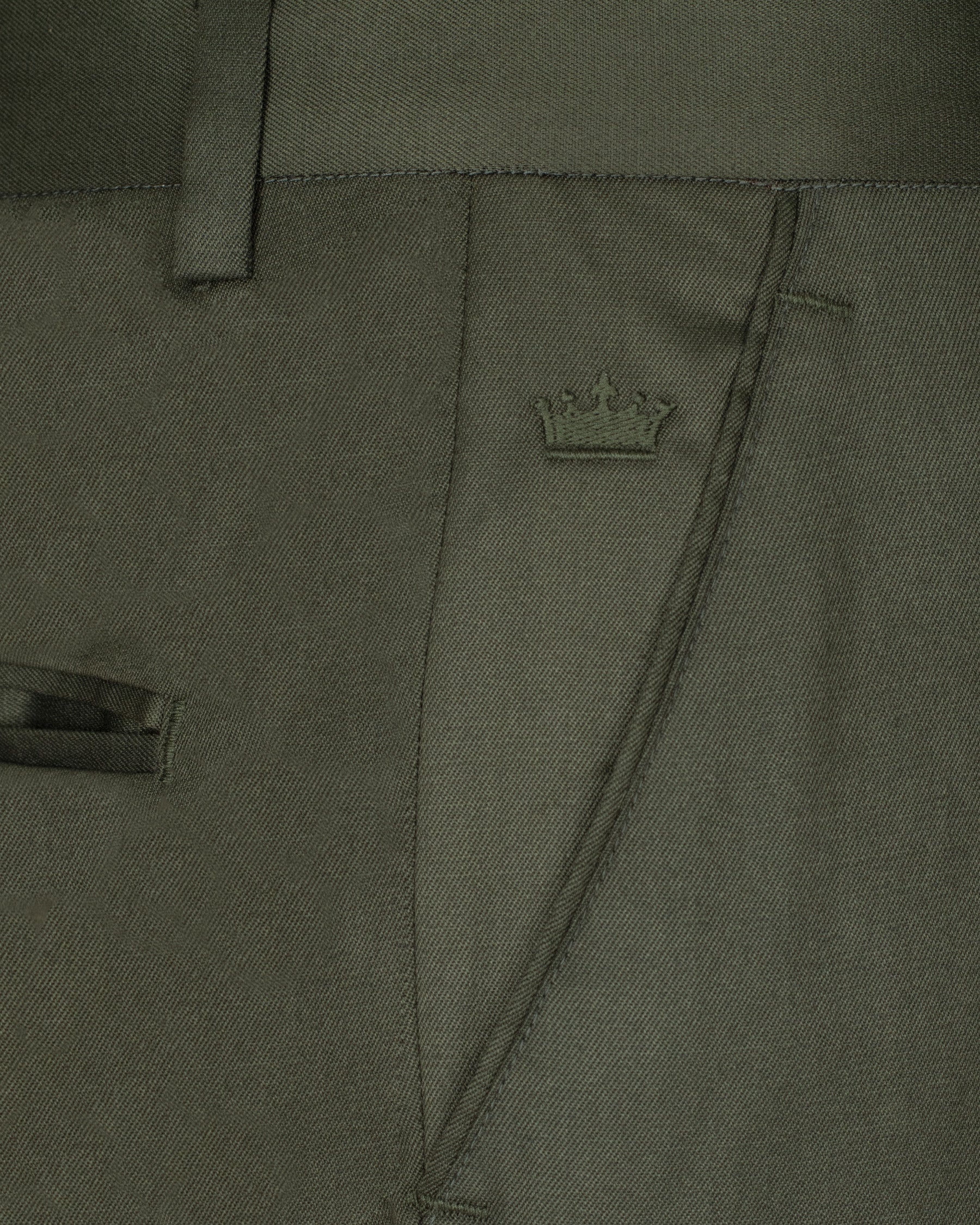 Millbrook Green Cross Buttoned Bandhgala/Mandarin Premium Cotton Suit ST1297-CBG-36, ST1297-CBG-38, ST1297-CBG-40, ST1297-CBG-42, ST1297-CBG-44, ST1297-CBG-46, ST1297-CBG-48, ST1297-CBG-50, ST1297-CBG-52, ST1297-CBG-54, ST1297-CBG-56, ST1297-CBG-58, ST1297-CBG-60