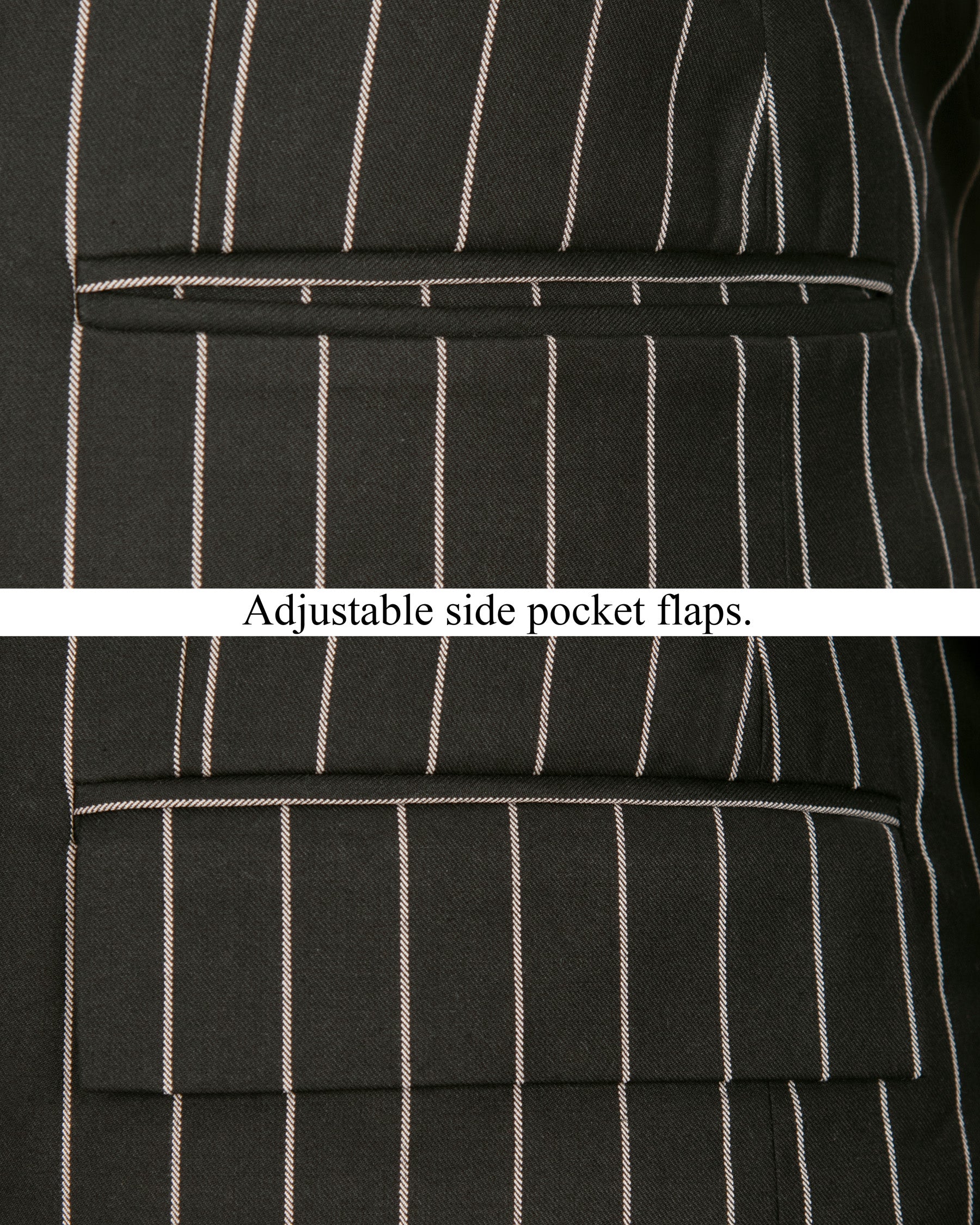 Zeus STack with White Stripes DouSTe Breasted Wool Rich Suit ST1304-DB-36, ST1304-DB-38, ST1304-DB-40, ST1304-DB-42, ST1304-DB-44, ST1304-DB-46, ST1304-DB-48, ST1304-DB-50, ST1304-DB-52, ST1304-DB-54, ST1304-DB-56, ST1304-DB-58, ST1304-DB-60