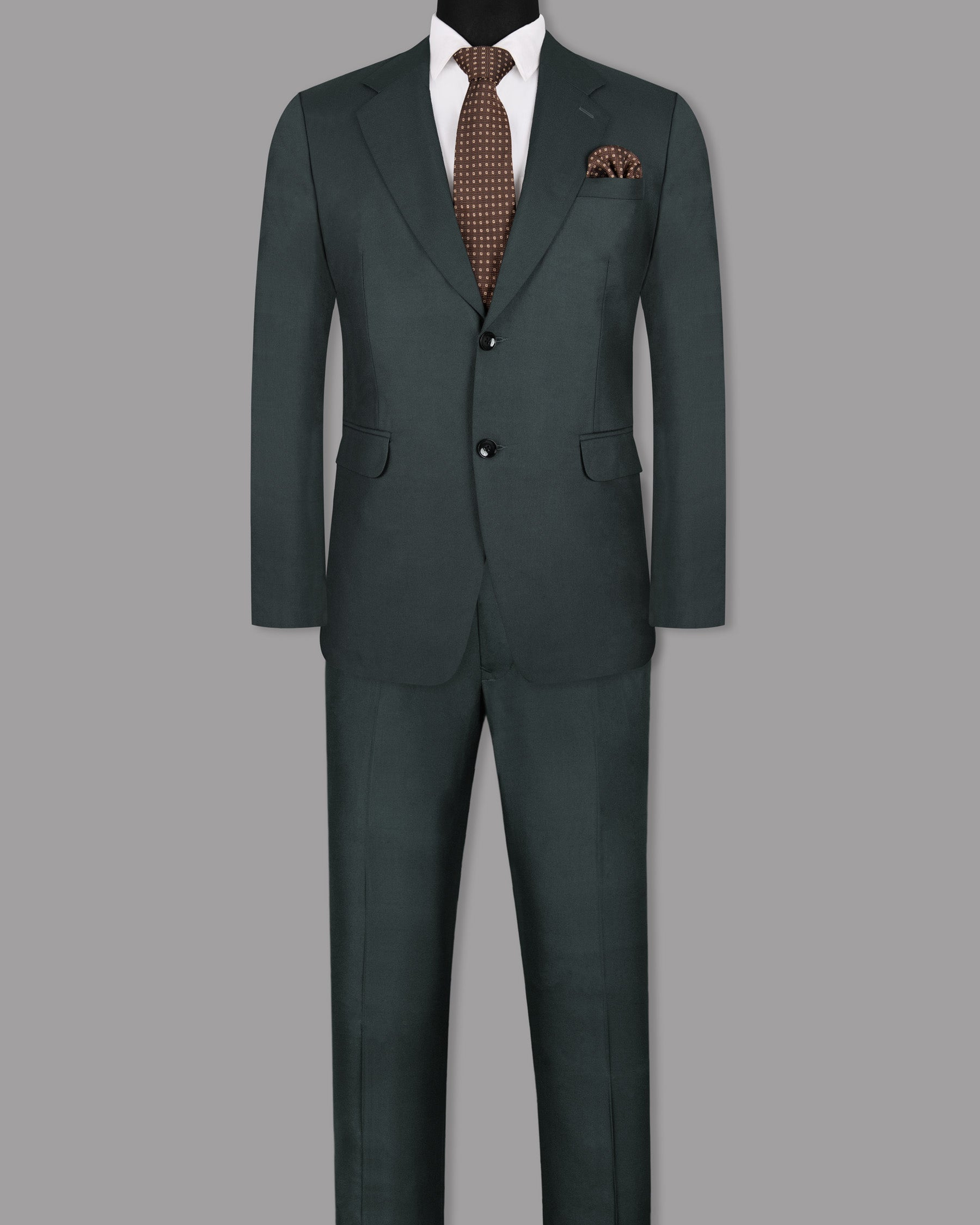 Charade Green Wool Rich Suit ST1310-SB-36, ST1310-SB-38, ST1310-SB-40, ST1310-SB-42, ST1310-SB-44, ST1310-SB-46, ST1310-SB-48, ST1310-SB-50, ST1310-SB-52, ST1310-SB-54, ST1310-SB-56, ST1310-SB-58, ST1310-SB-60