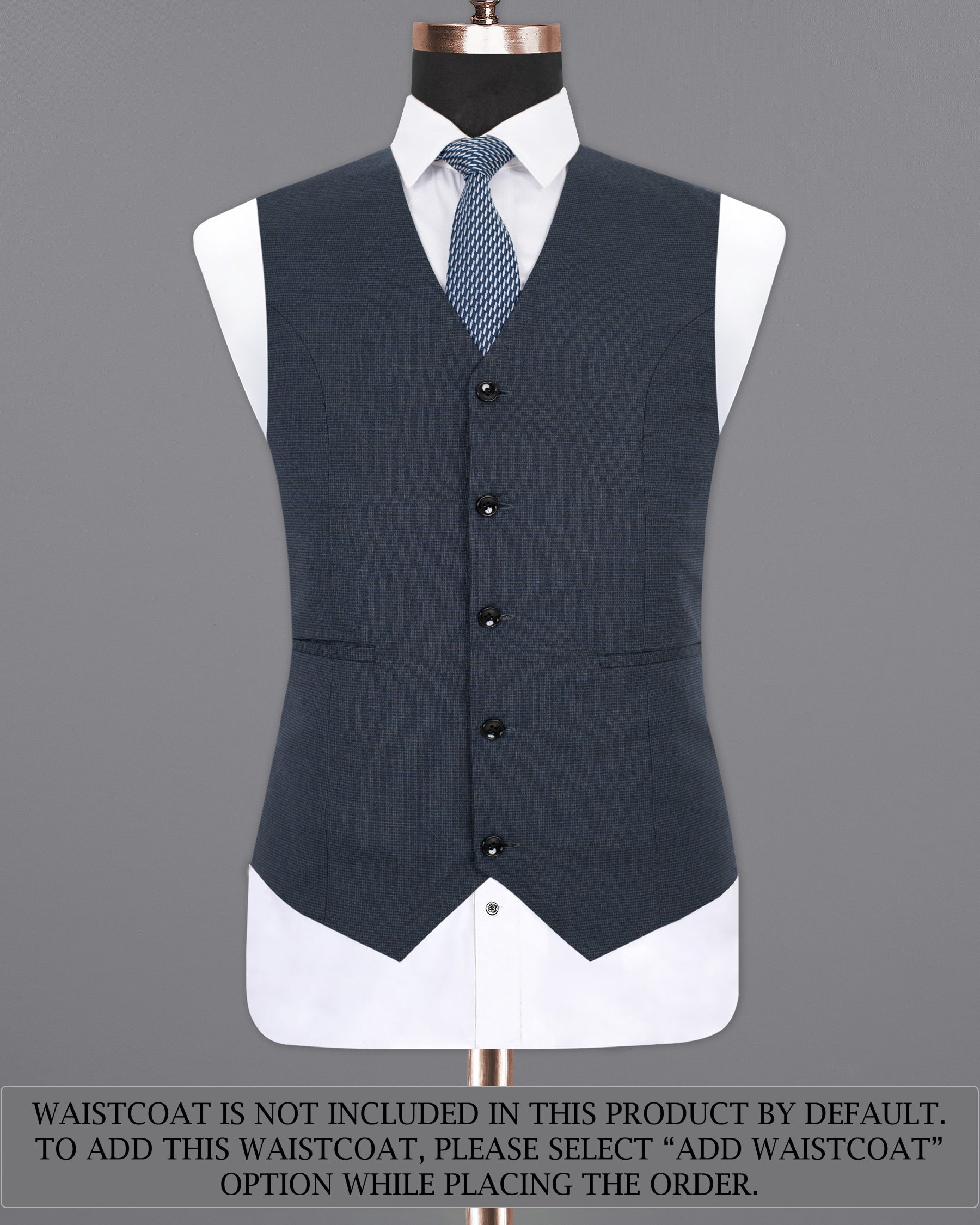 Maco Grey Wool Rich Suit
