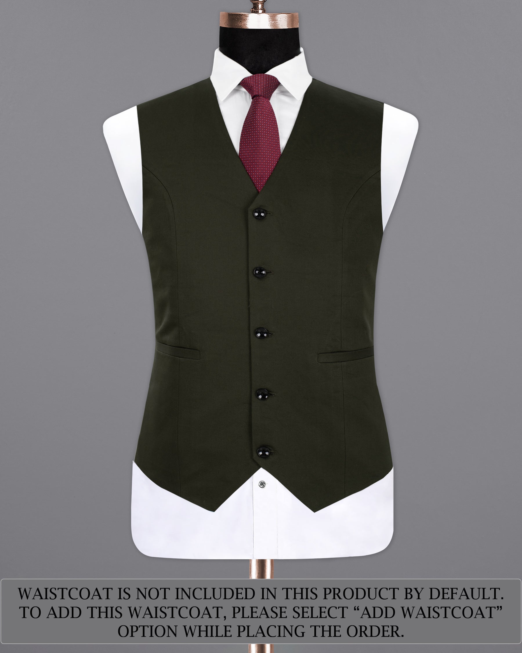 Log Cabin Green Double Breasted Premium Cotton Suit