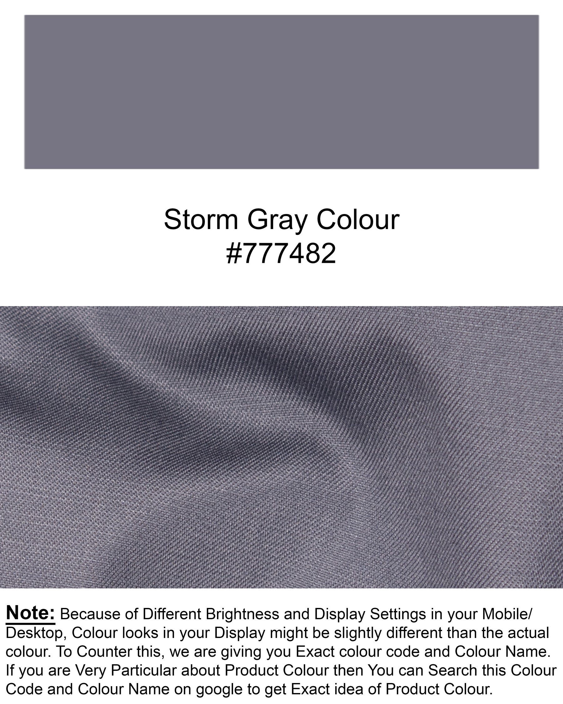 Storm Gray Wool Rich Suit ST1342-SB-36, ST1342-SB-38, ST1342-SB-40, ST1342-SB-42, ST1342-SB-44, ST1342-SB-46, ST1342-SB-48, ST1342-SB-50, ST1342-SB-52, ST1342-SB-54, ST1342-SB-56, ST1342-SB-58, ST1342-SB-60