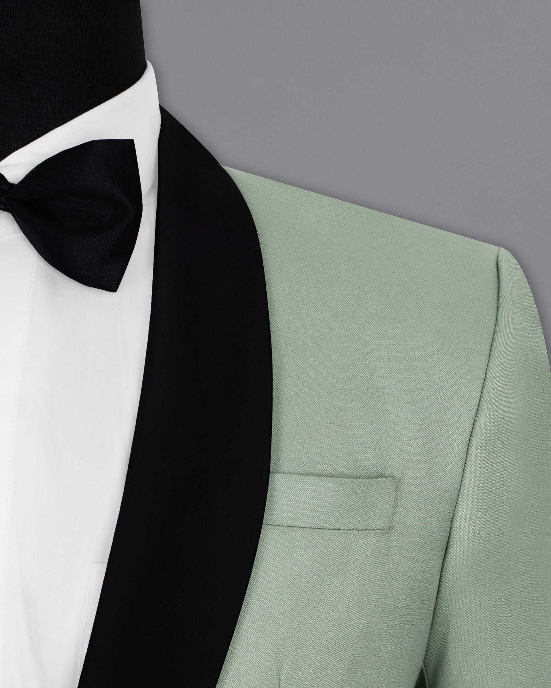 Clay Ash Green Wool Rich Tuxedo Suit ST1350-BKL-36, ST1350-BKL-38, ST1350-BKL-40, ST1350-BKL-42, ST1350-BKL-44, ST1350-BKL-46, ST1350-BKL-48, ST1350-BKL-50, ST1350-BKL-52, ST1350-BKL-54, ST1350-BKL-56, ST1350-BKL-58, ST1350-BKL-60