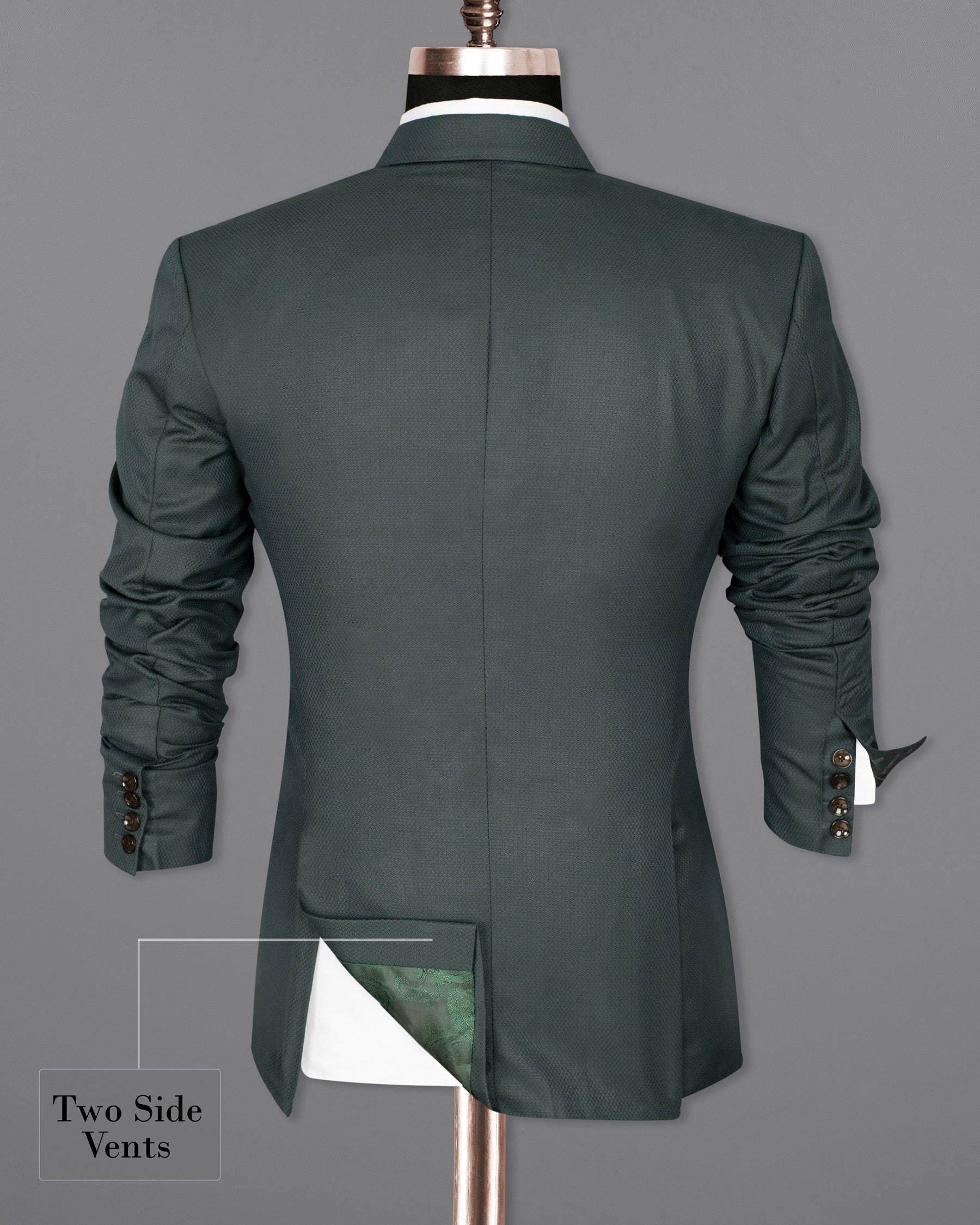 Firefly Green DouSTe-Breasted Wool Rich Suit ST1369-DB-36, ST1369-DB-38, ST1369-DB-40, ST1369-DB-42, ST1369-DB-44, ST1369-DB-46, ST1369-DB-48, ST1369-DB-50, ST1369-DB-52, ST1369-DB-54, ST1369-DB-56, ST1369-DB-58, ST1369-DB-60
