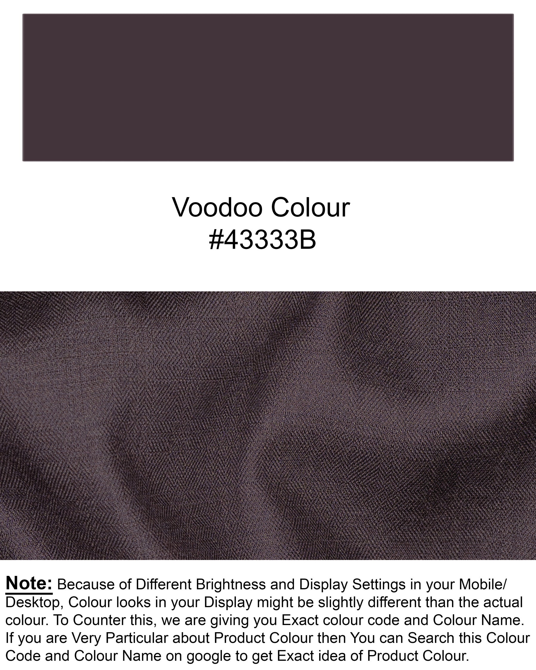 Voodoo Purple Subtle Checked Wool Rich Suit ST1398-SB-36, ST1398-SB-38, ST1398-SB-40, ST1398-SB-42, ST1398-SB-44, ST1398-SB-46, ST1398-SB-48, ST1398-SB-50, ST1398-SB-52, ST1398-SB-54, ST1398-SB-56, ST1398-SB-58, ST1398-SB-60