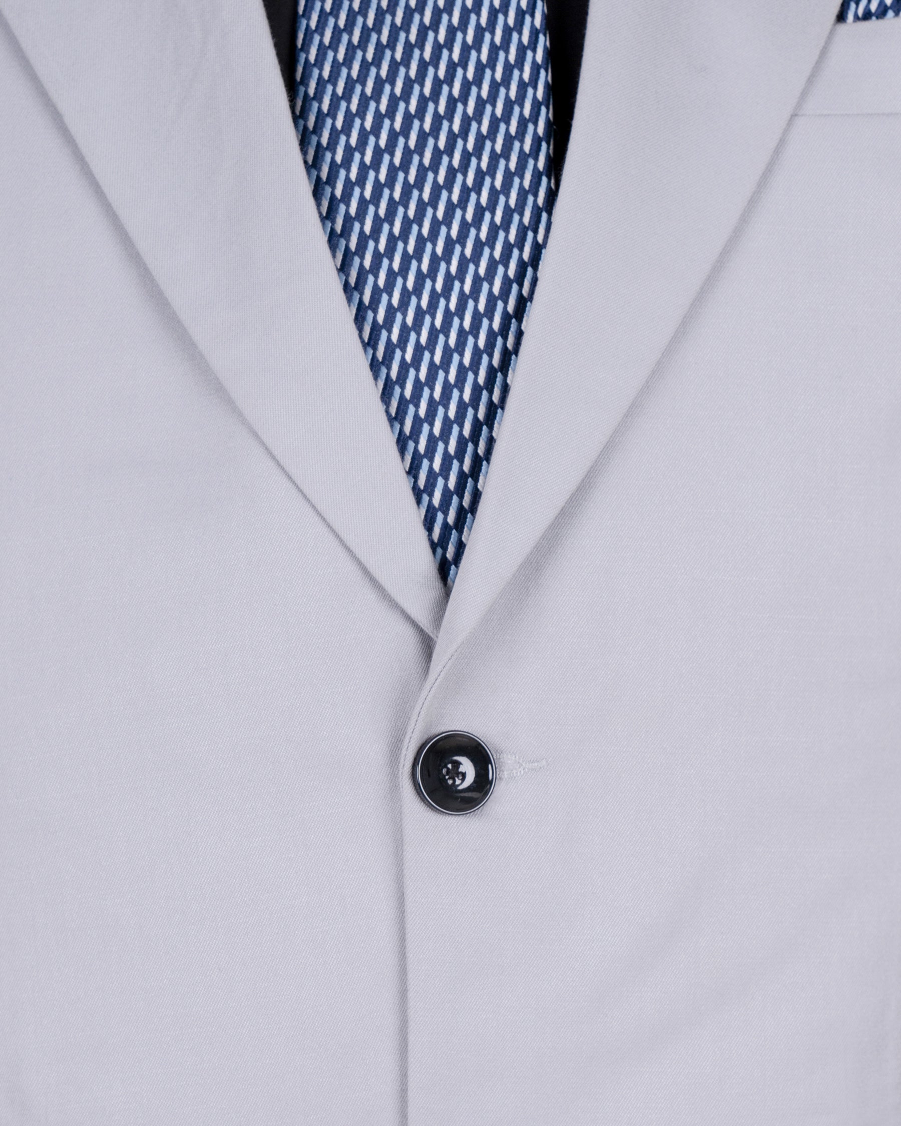 Ghost Gray Wool Rich Suit