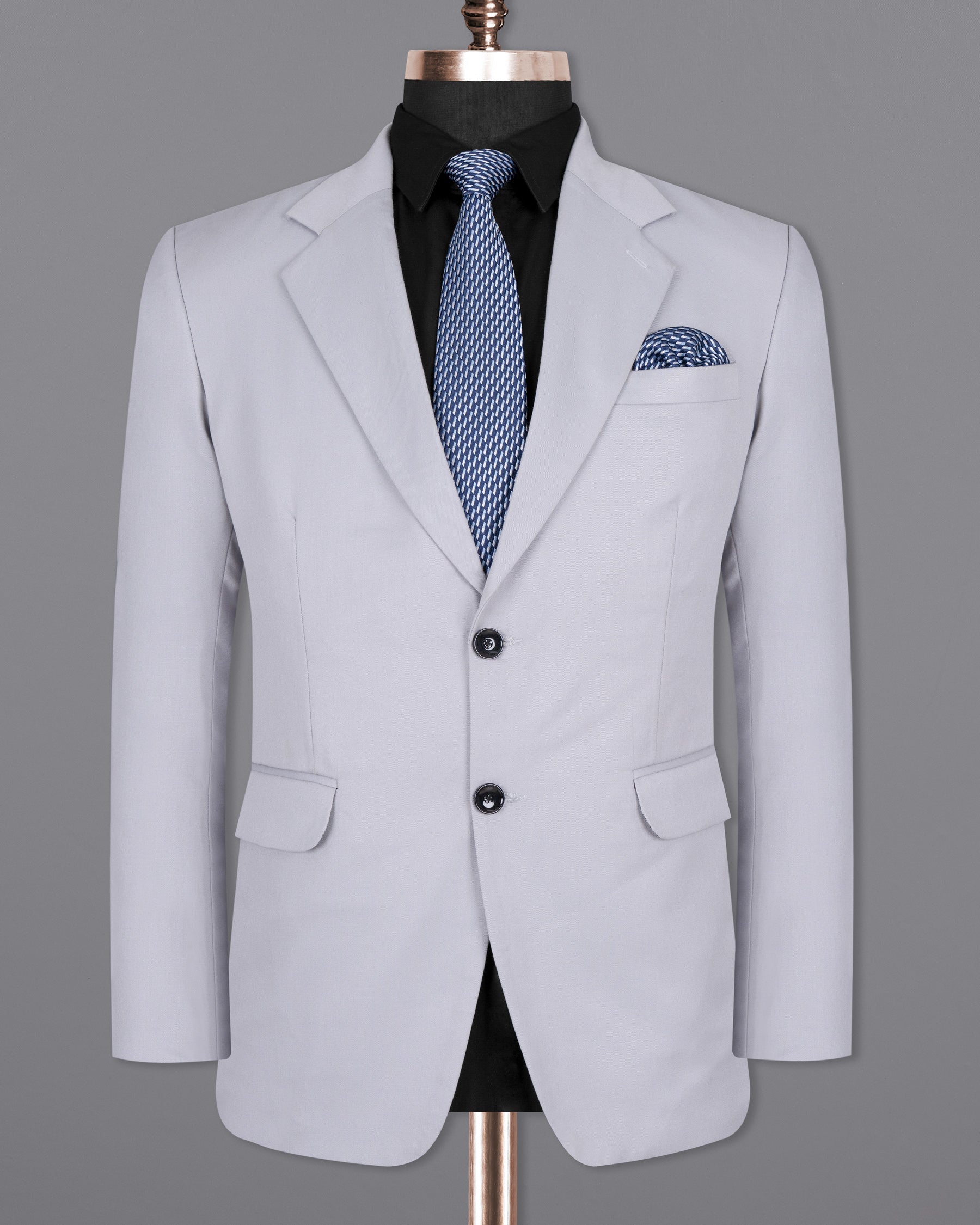 Ghost Gray Wool Rich Suit ST1405-SB-36, ST1405-SB-38, ST1405-SB-40, ST1405-SB-42, ST1405-SB-44, ST1405-SB-46, ST1405-SB-48, ST1405-SB-50, ST1405-SB-52, ST1405-SB-54, ST1405-SB-56, ST1405-SB-58, ST1405-SB-60