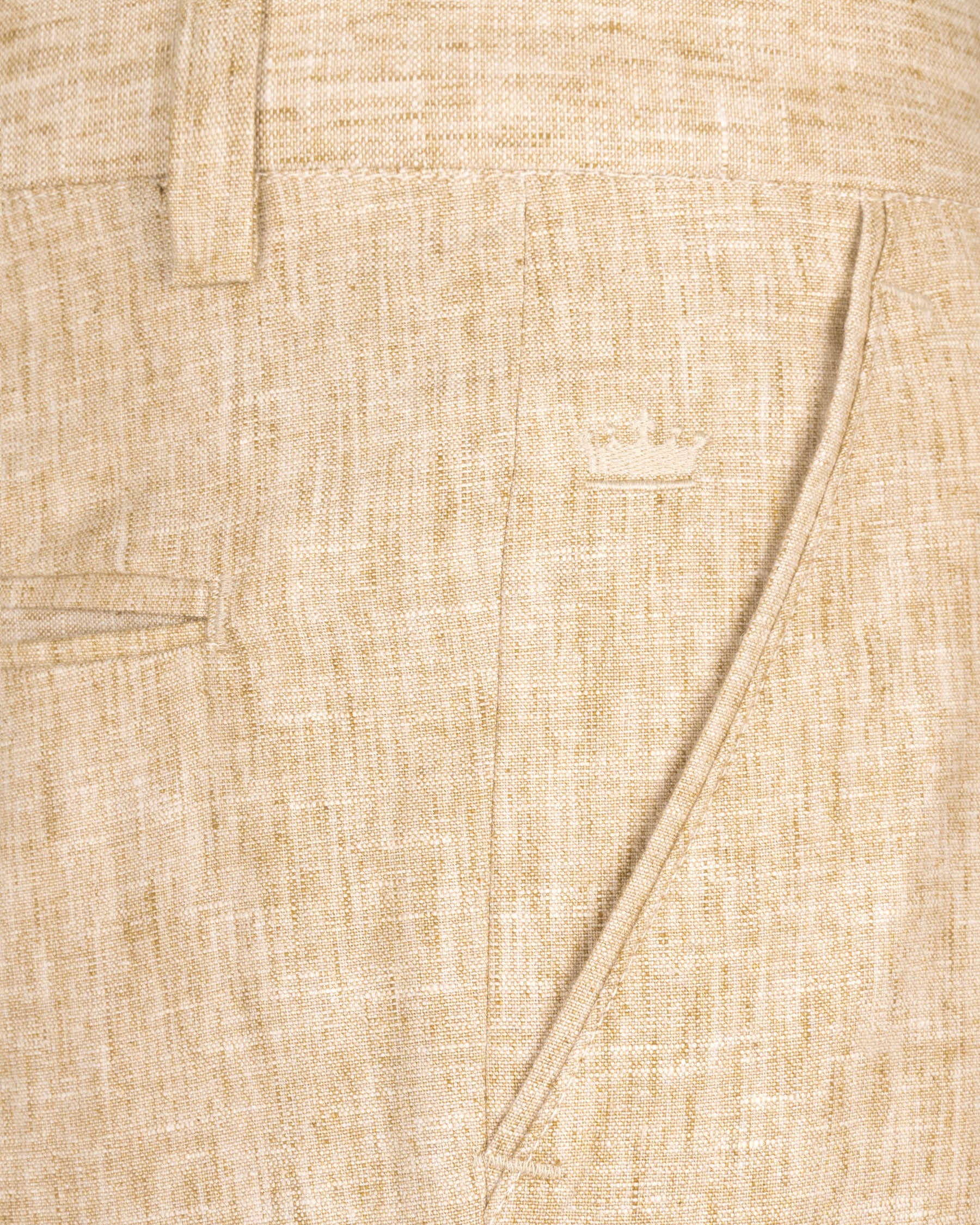 Cream Luxurious Linen Suit ST1464-DB-36,ST1464-DB-38,ST1464-DB-40,ST1464-DB-42,ST1464-DB-44,ST1464-DB-46,ST1464-DB-48,ST1464-DB-50,ST1464-DB-52,ST1464-DB-54,ST1464-DB-56,ST1464-DB-58,ST1464-DB-60