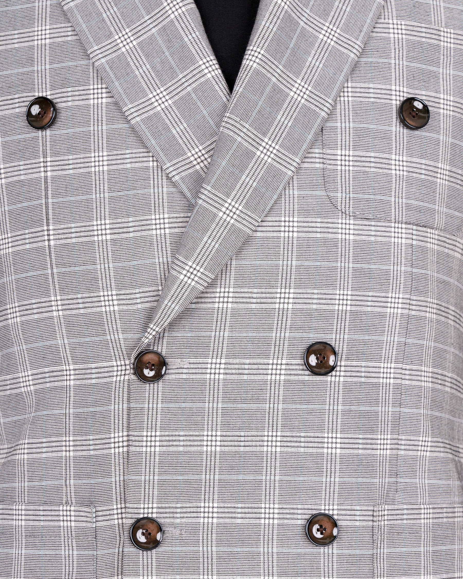 Mercury Grey Plaid Woolrich DouSTe-Breasted Suit ST1478-D22-36,ST1478-DB-PP-38,ST1478-DB-PP-40,ST1478-DB-PP-42,ST1478-DB-PP-44,ST1478-DB-PP-46,ST1478-DB-PP-48,ST1478-DB-PP-50,ST1478-DB-PP-52,ST1478-DB-PP-54,ST1478-DB-PP-56,ST1478-DB-PP-58,ST1478-DB-PP-60