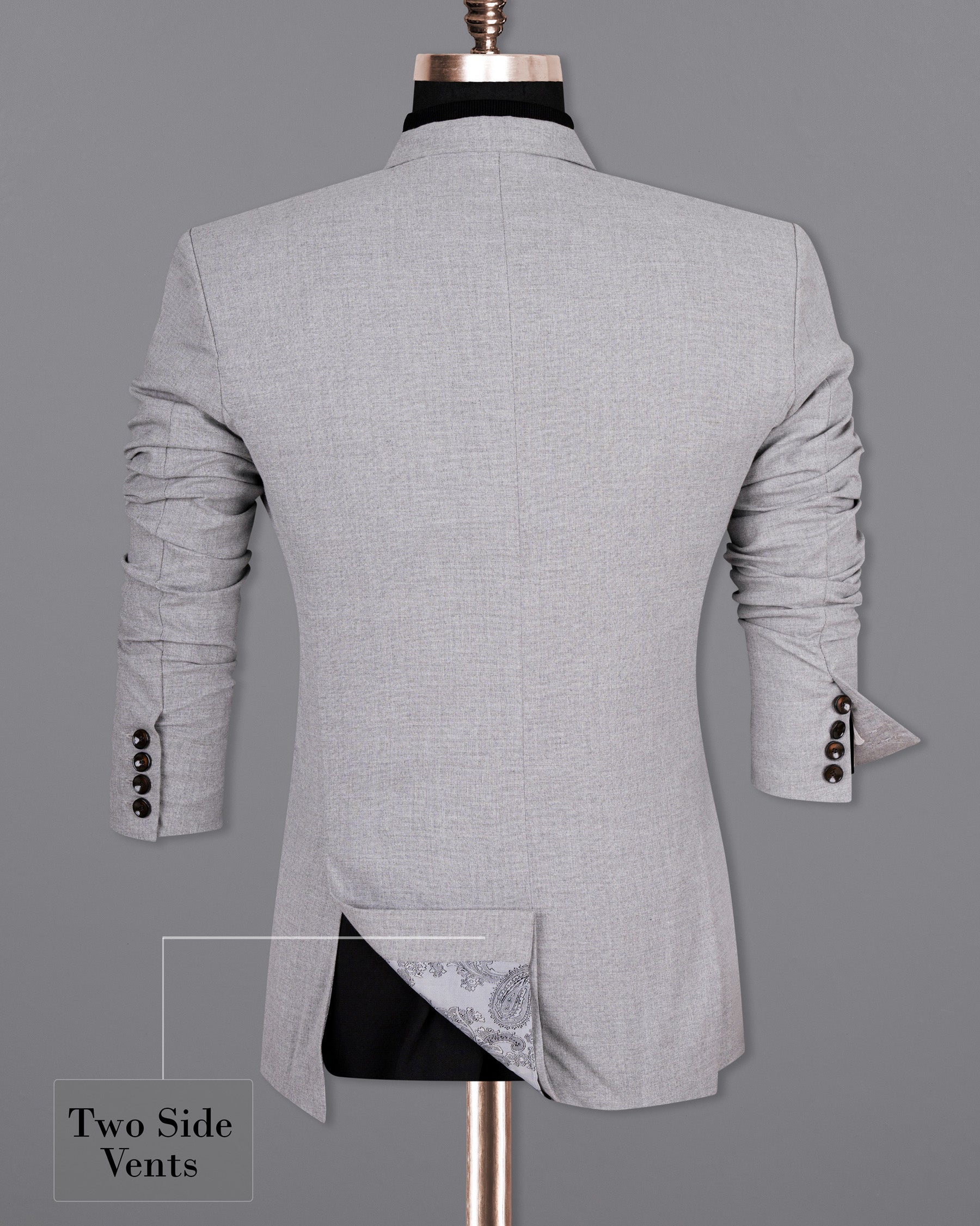 French Gray DouSTe-Breasted Wool Rich Sport Suit ST1495-DB-PP-36, ST1495-DB-PP-38, ST1495-DB-PP-40, ST1495-DB-PP-42, ST1495-DB-PP-44, ST1495-DB-PP-46, ST1495-DB-PP-48, ST1495-DB-PP-50, ST1495-DB-PP-52, ST1495-DB-PP-54, ST1495-DB-PP-56, ST1495-DB-PP-58, ST1495-DB-PP-60
