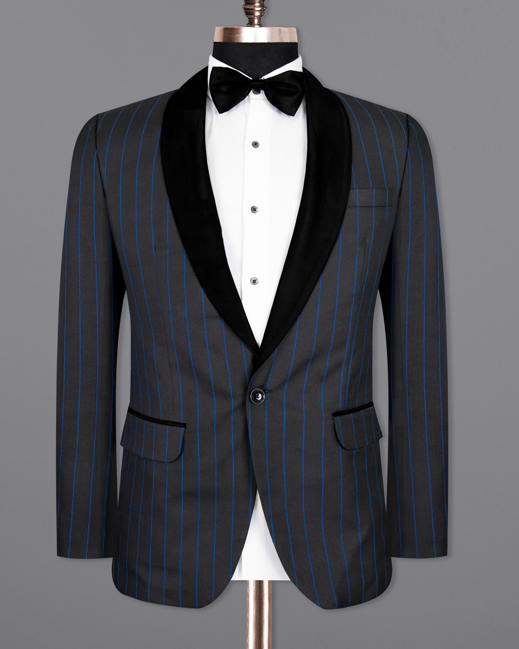 Jade STack Retro Striped Wool Rich Tuxedo Suit ST1508-BKL-36, ST1508-BKL-38, ST1508-BKL-40, ST1508-BKL-42, ST1508-BKL-44, ST1508-BKL-46, ST1508-BKL-48, ST1508-BKL-50, ST1508-BKL-52, ST1508-BKL-54, ST1508-BKL-56, ST1508-BKL-58, ST1508-BKL-60