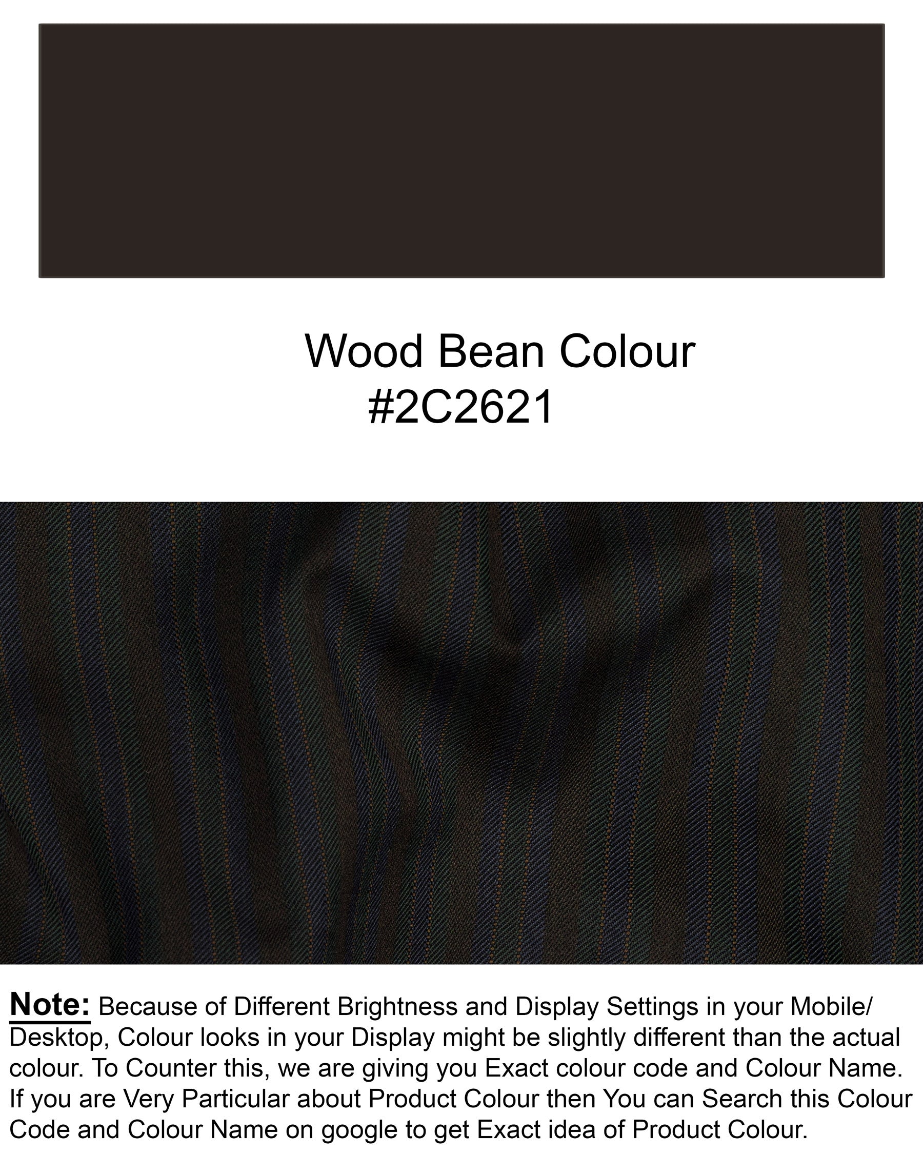 Wood Bean Striped Wool Rich Double Breasted Suit ST1535-DB-36, ST1535-DB-38, ST1535-DB-40, ST1535-DB-42, ST1535-DB-44, ST1535-DB-46, ST1535-DB-48, ST1535-DB-50, ST1535-DB-52, ST1535-DB-54, ST1535-DB-56, ST1535-DB-58, ST1535-DB-60