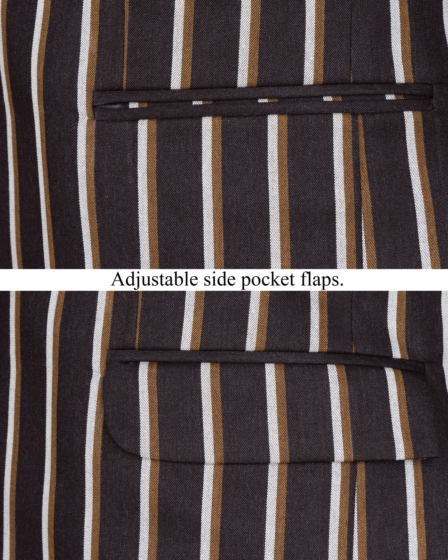 Eclipse Brown Striped Wool Rich Suit ST1560-SB-36, ST1560-SB-38, ST1560-SB-40, ST1560-SB-42, ST1560-SB-44, ST1560-SB-46, ST1560-SB-48, ST1560-SB-50, ST1560-SB-52, ST1560-SB-54, ST1560-SB-56, ST1560-SB-58, ST1560-SB-60