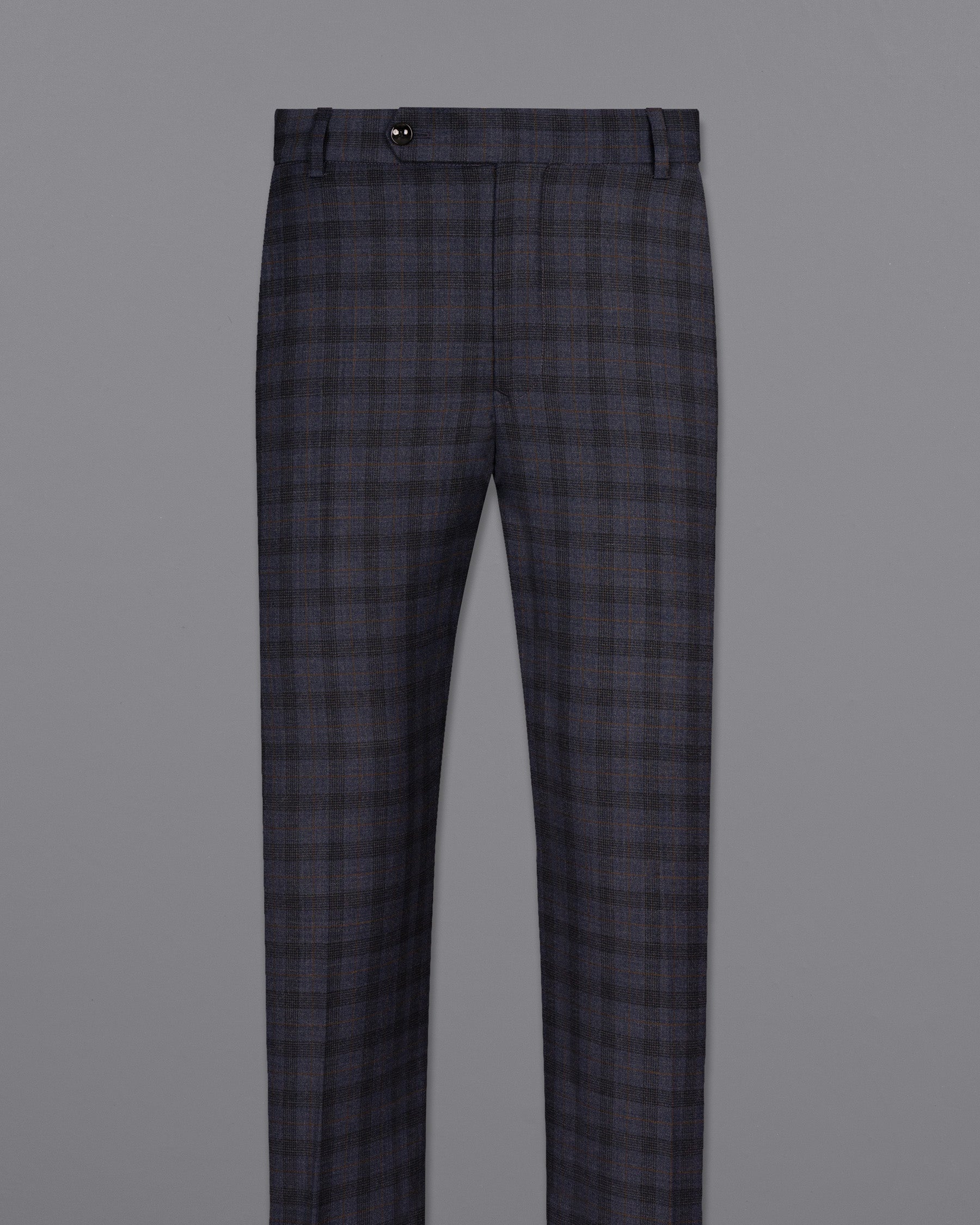 Navy Blue Plaid Wool Rich Suit ST1563-SB-36, ST1563-SB-38, ST1563-SB-40, ST1563-SB-42, ST1563-SB-44, ST1563-SB-46, ST1563-SB-48, ST1563-SB-50, ST1563-SB-52, ST1563-SB-54, ST1563-SB-56, ST1563-SB-58, ST1563-SB-60