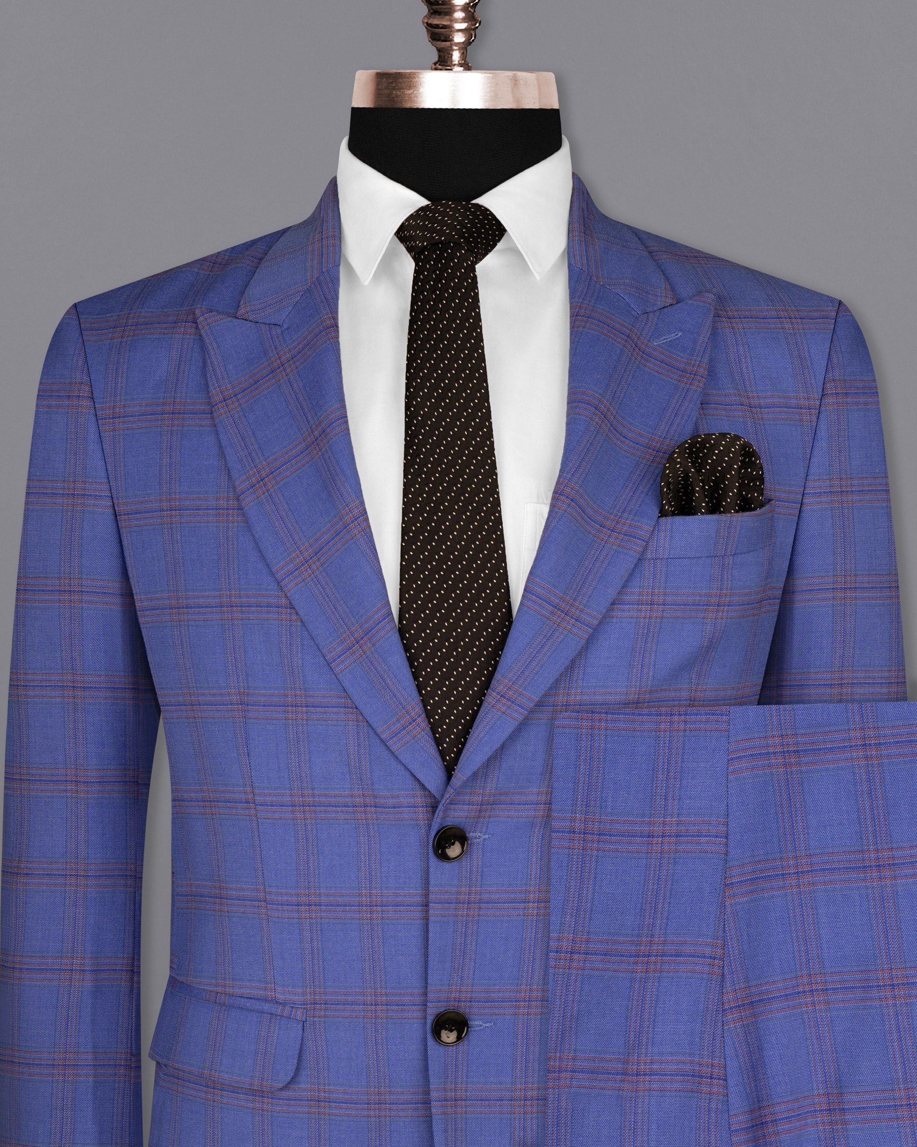 East Bay Blue Super fine Windowpane Wool Rich Suit ST1612-SBP-36, ST1612-SBP-38, ST1612-SBP-40, ST1612-SBP-42, ST1612-SBP-44, ST1612-SBP-46, ST1612-SBP-48, ST1612-SBP-50, ST1612-SBP-52, ST1612-SBP-54, ST1612-SBP-56, ST1612-SBP-58, ST1612-SBP-60