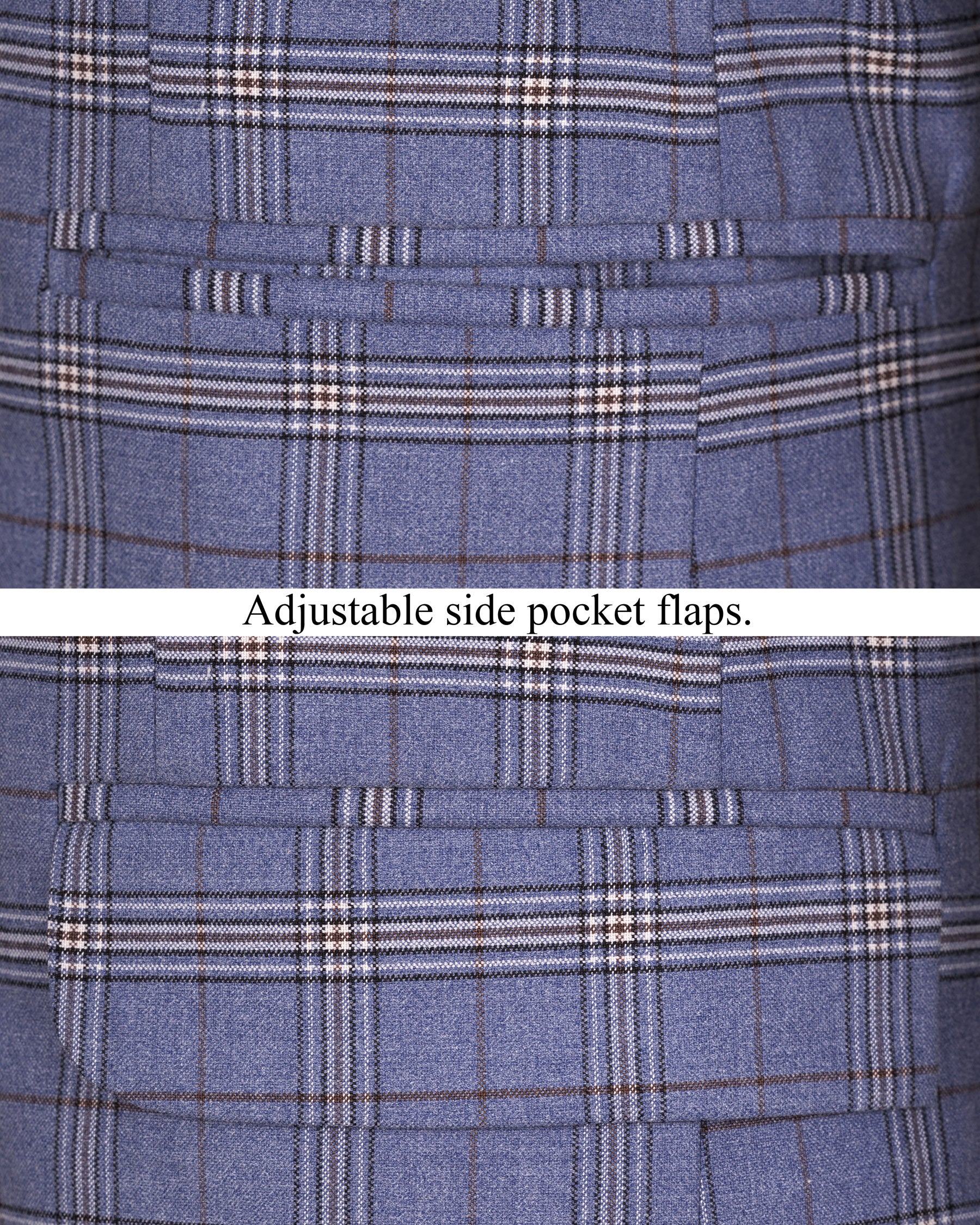 Logan Blue Super fine Plaid Woolrich Suit ST1633-SB-36, ST1633-SB-38, ST1633-SB-40, ST1633-SB-42, ST1633-SB-44, ST1633-SB-46, ST1633-SB-48, ST1633-SB-50, ST1633-SB-52, ST1633-SB-54, ST1633-SB-56, ST1633-SB-58, ST1633-SB-60