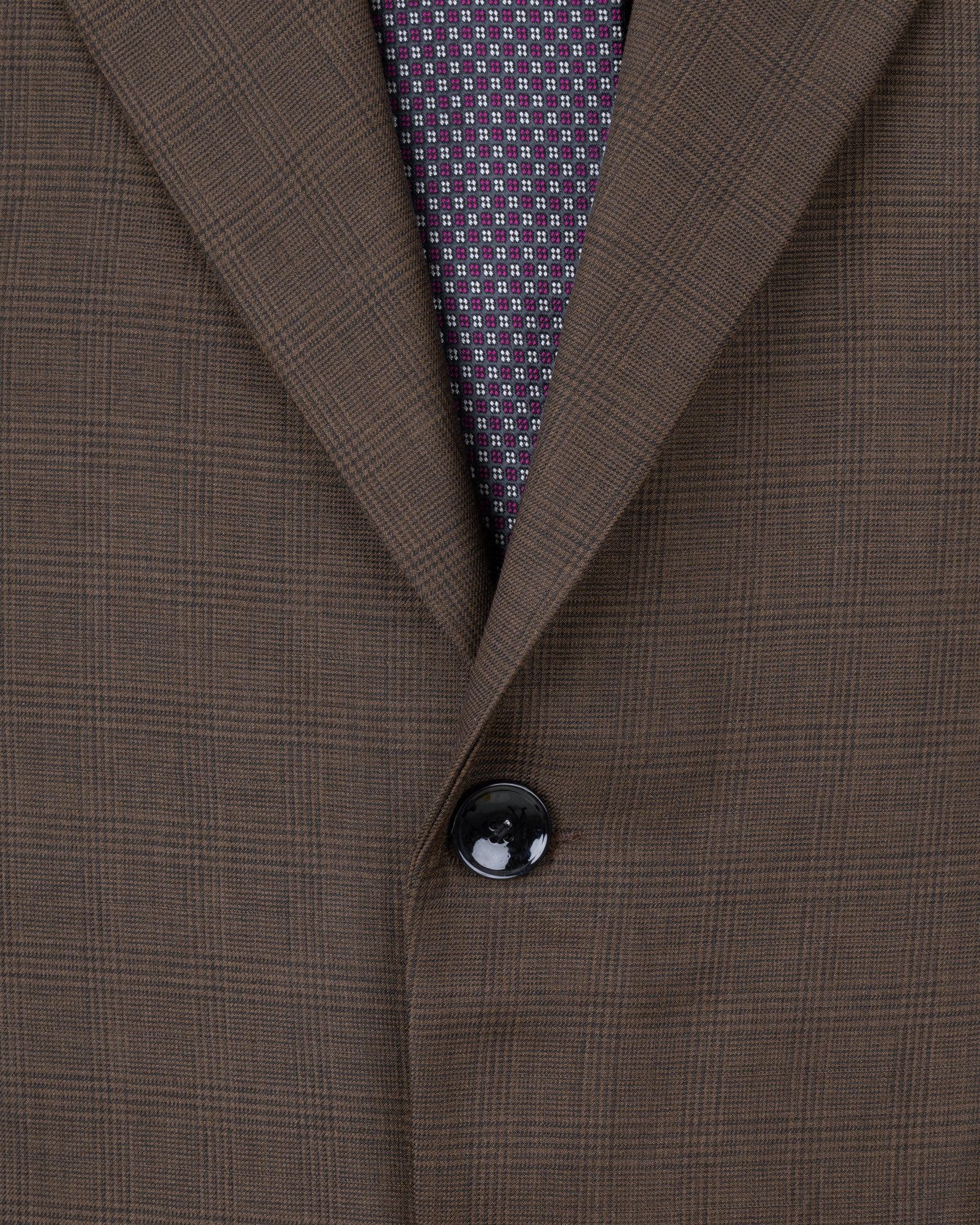 Irish Coffee Brown Plaid Suit