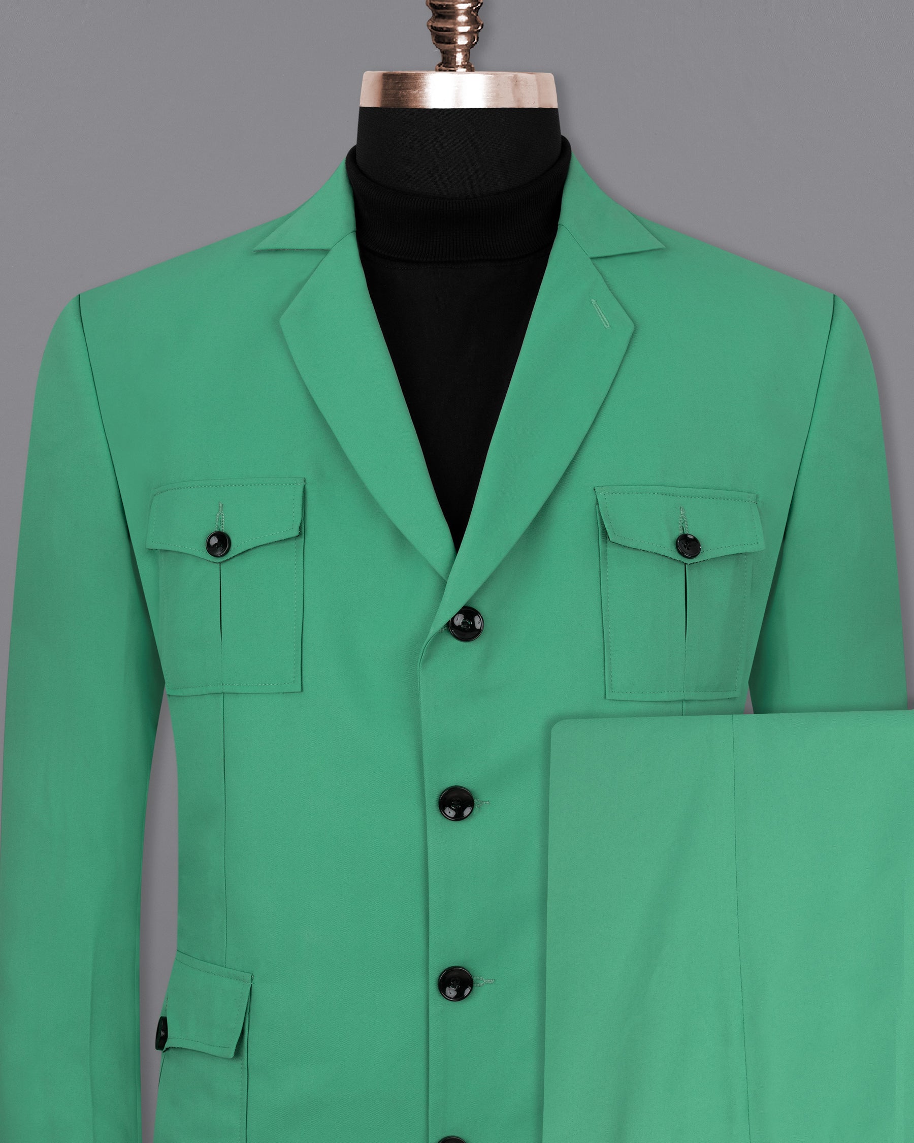 Ocean Green Designer Sports Suit